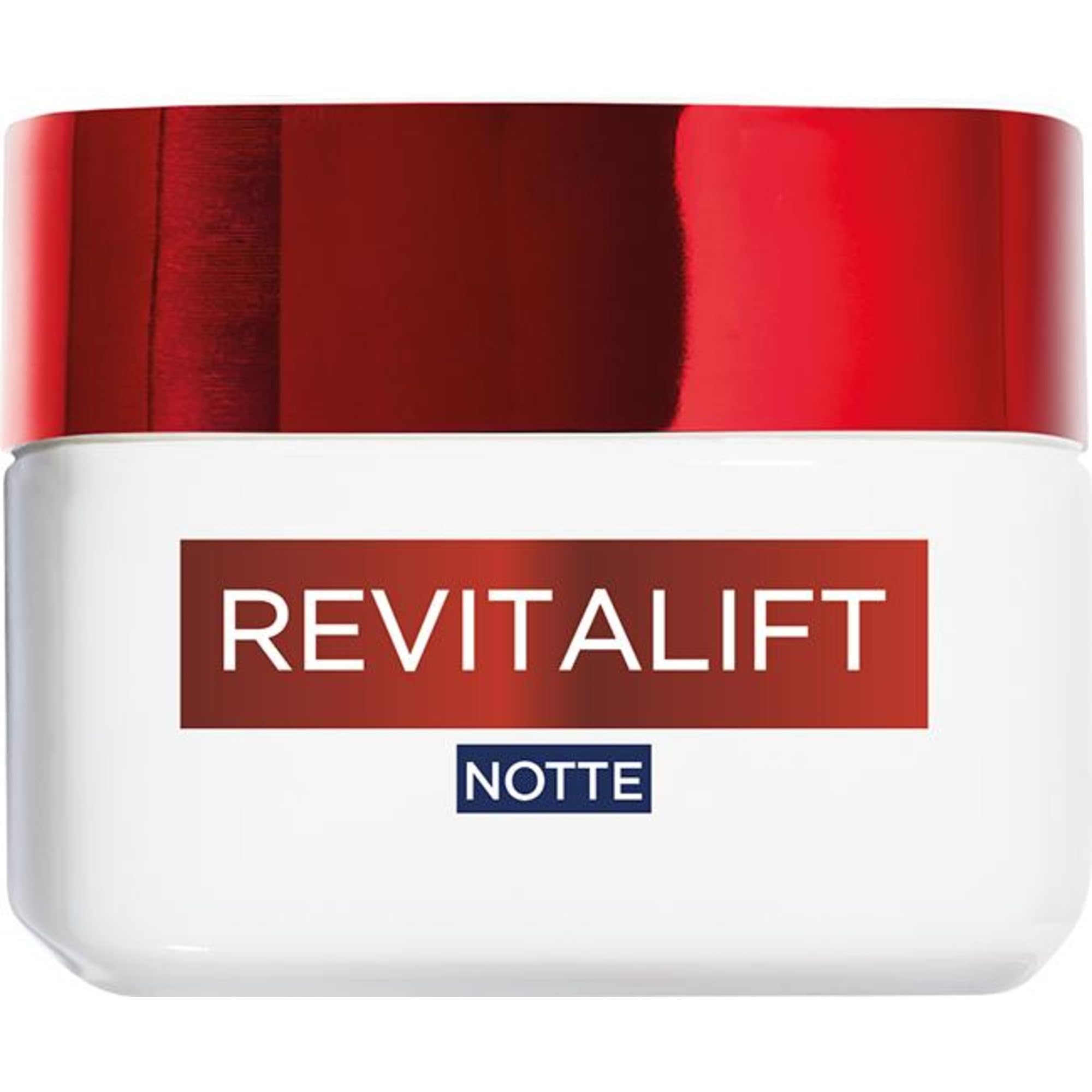 L'Oréal Paris Crema Viso Notte Revitalift, Per Tutti i Tipi di Pelle, Azione Rassodante, Pelle Rimpolpata e Idratata, Arricchita con Elasti-Peptidi e Pro-Retinolo, 50 ml