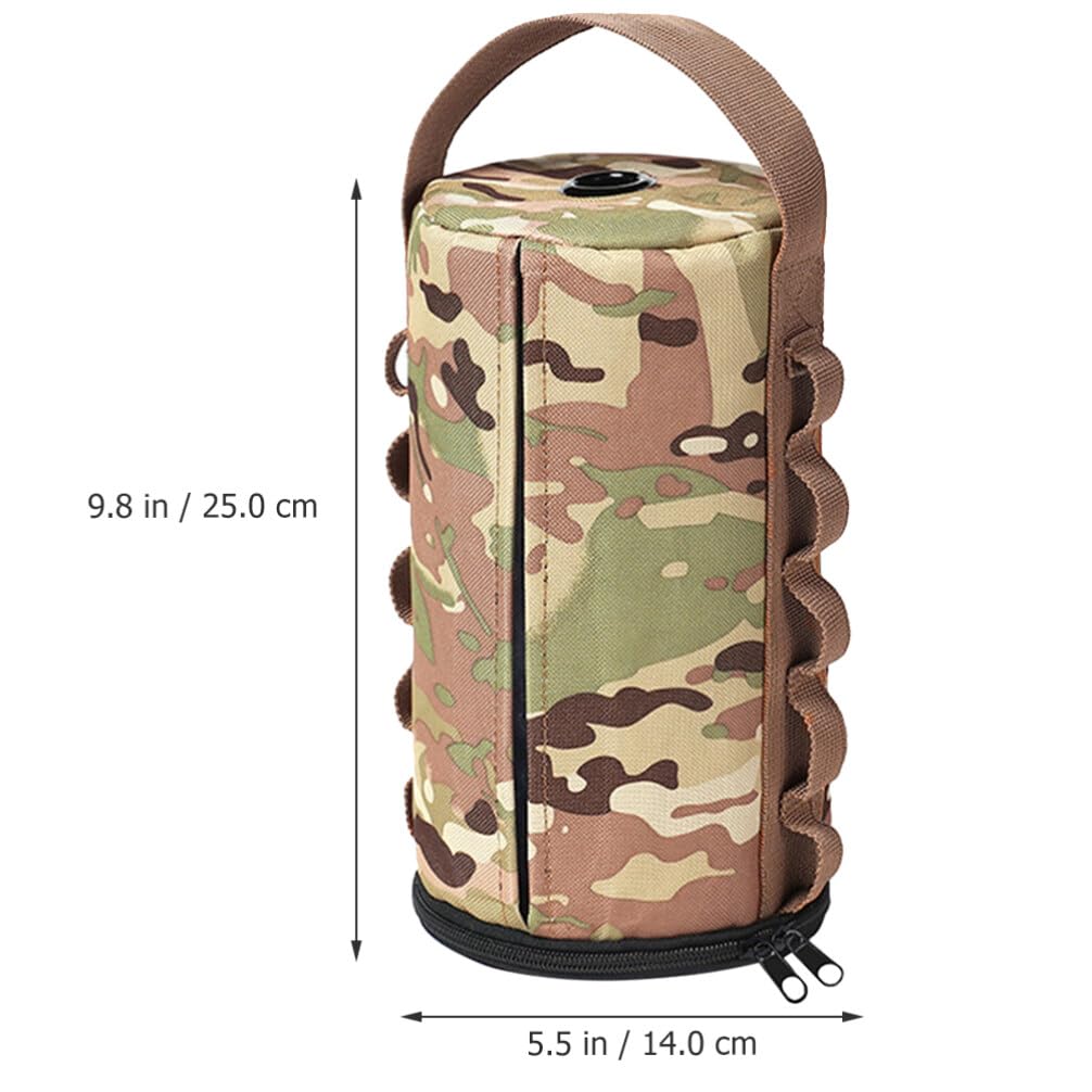 Marye-Kelley Christmas Tissue Box Cover- Santa & Sleigh Dash Away Red