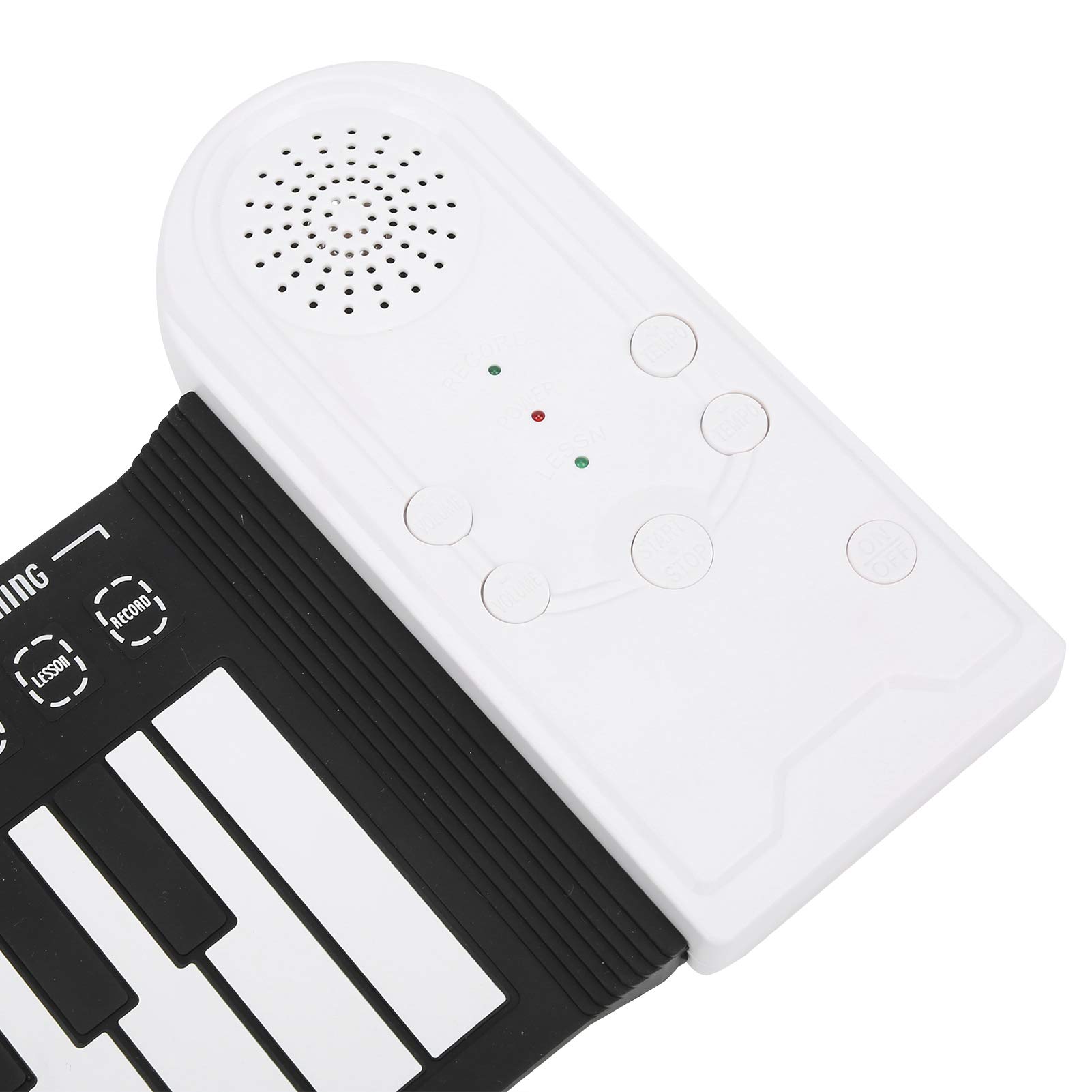 Tastiera per Pianoforte Elettrico a 49 Tasti, Pianoforte Pieghevole Portatile, Tastiera Elettrica USB Ricaricabile, Regali per Bambini Adulti