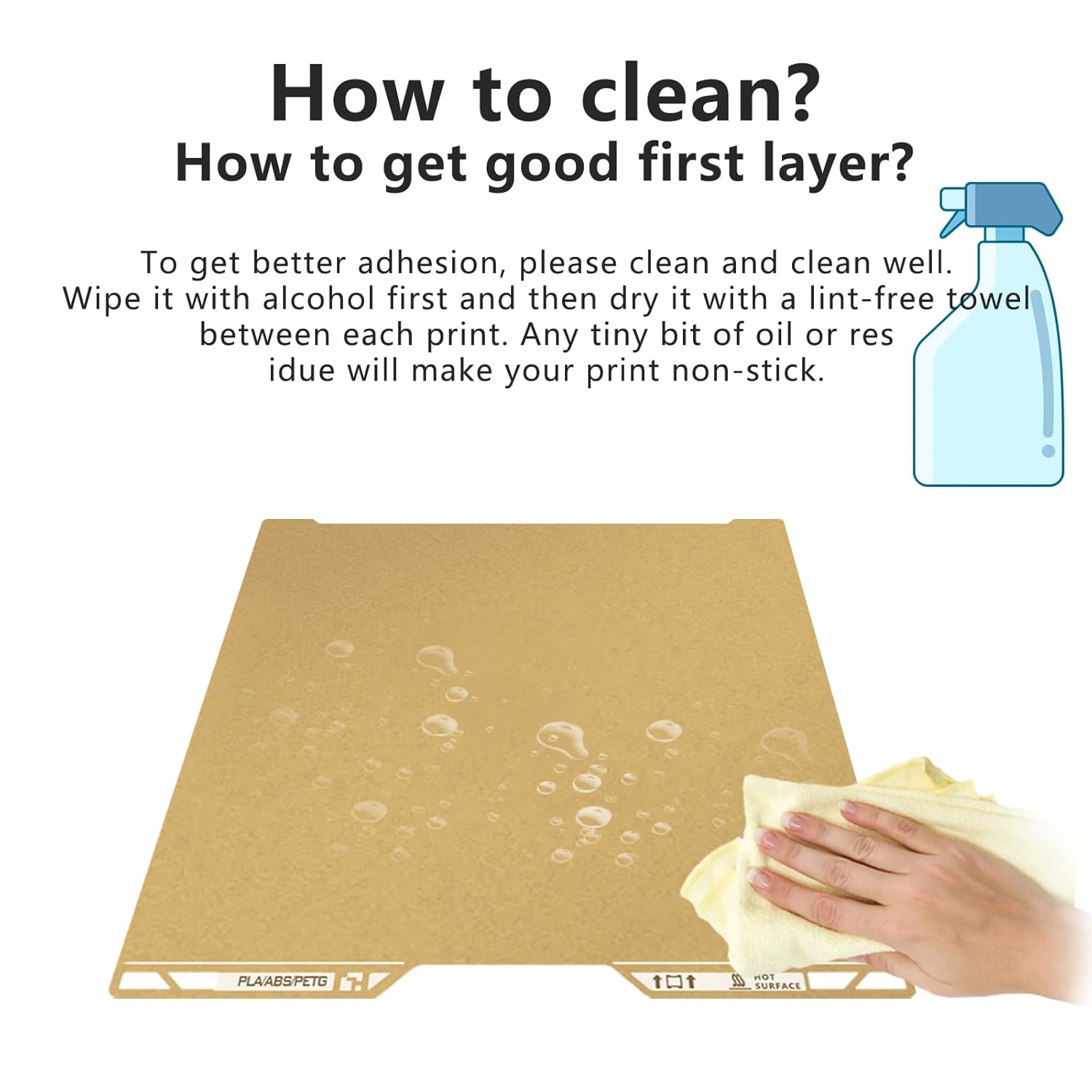 Same as OEM for Bambu H2D/H2S Textured PEI Plate with QR Code, 355x346mm Double Sided Flexible Spring Steel Magnetic Platform Print Bed PEI Sheet for Bambu Lab H2D/H2S 3D Printer(Gold)