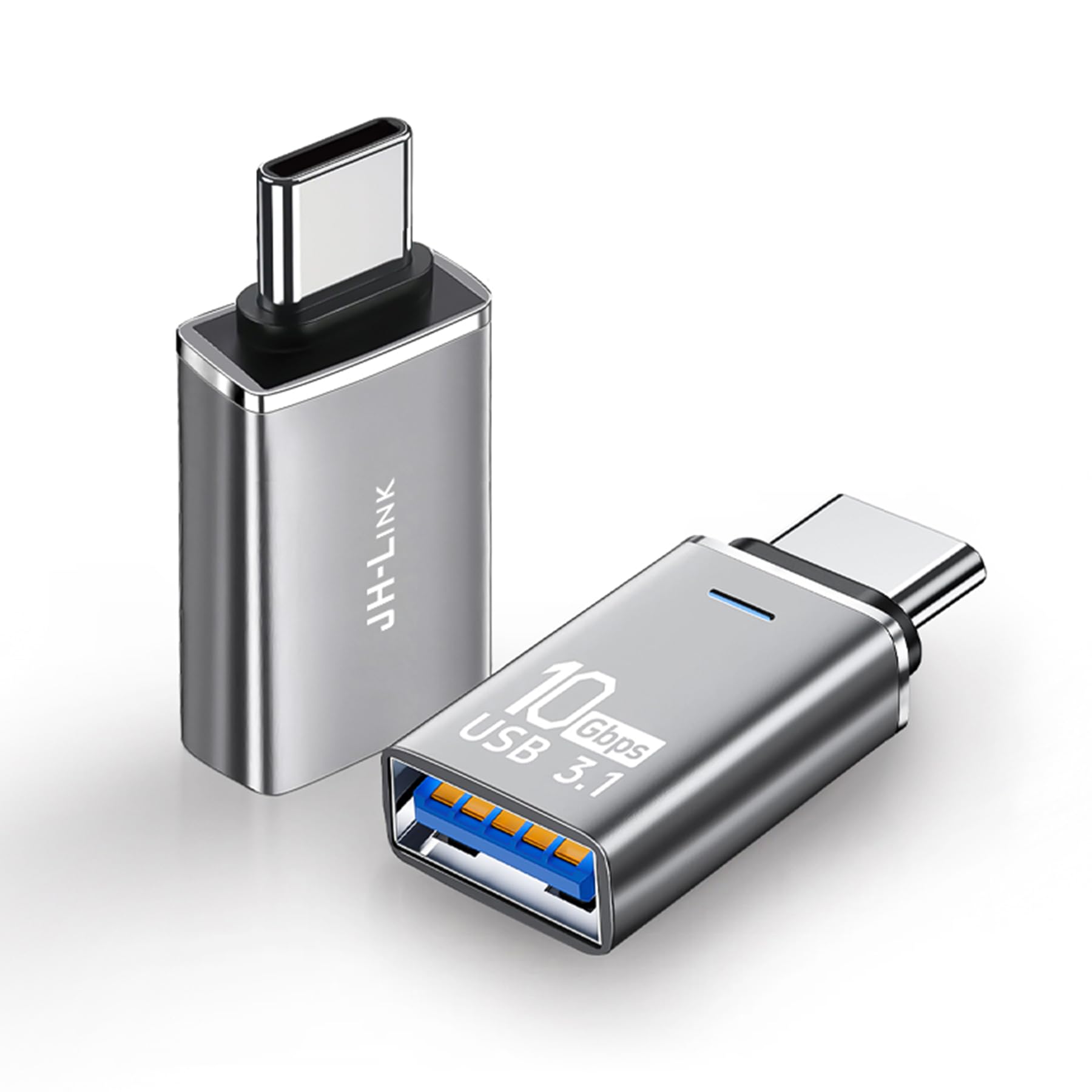 JH-LINK USB-C & USB 3.0 変換アダプタ USB-Aメス U…