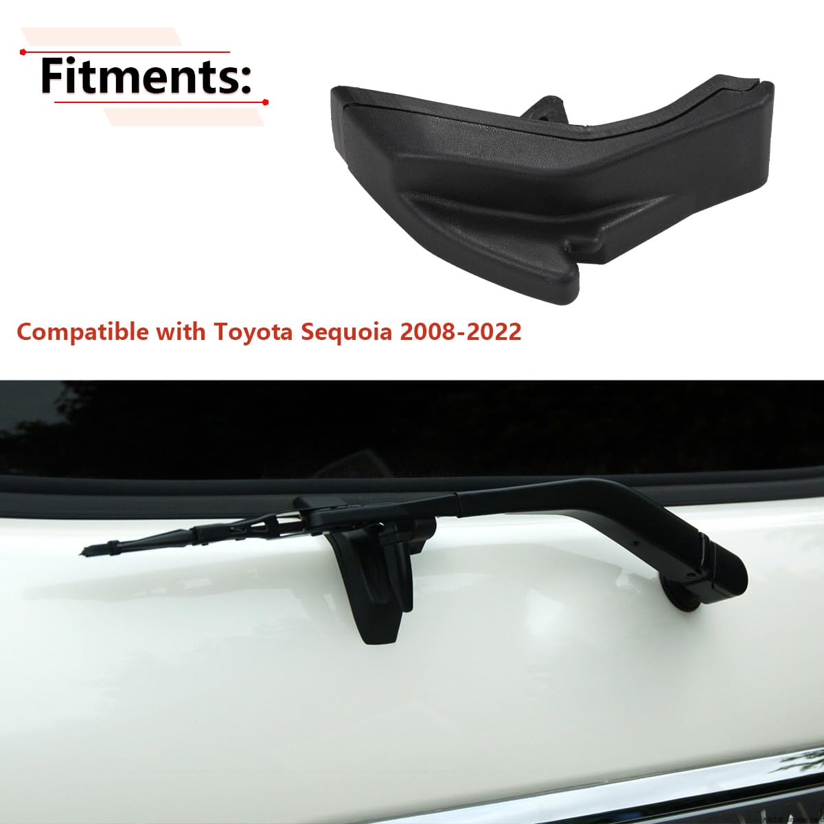 米国トヨタ　セコイア　リヤワイパー　ストッパー Amazon.com: RLB-HILON Rear Wiper Arm Stopper Compatible with