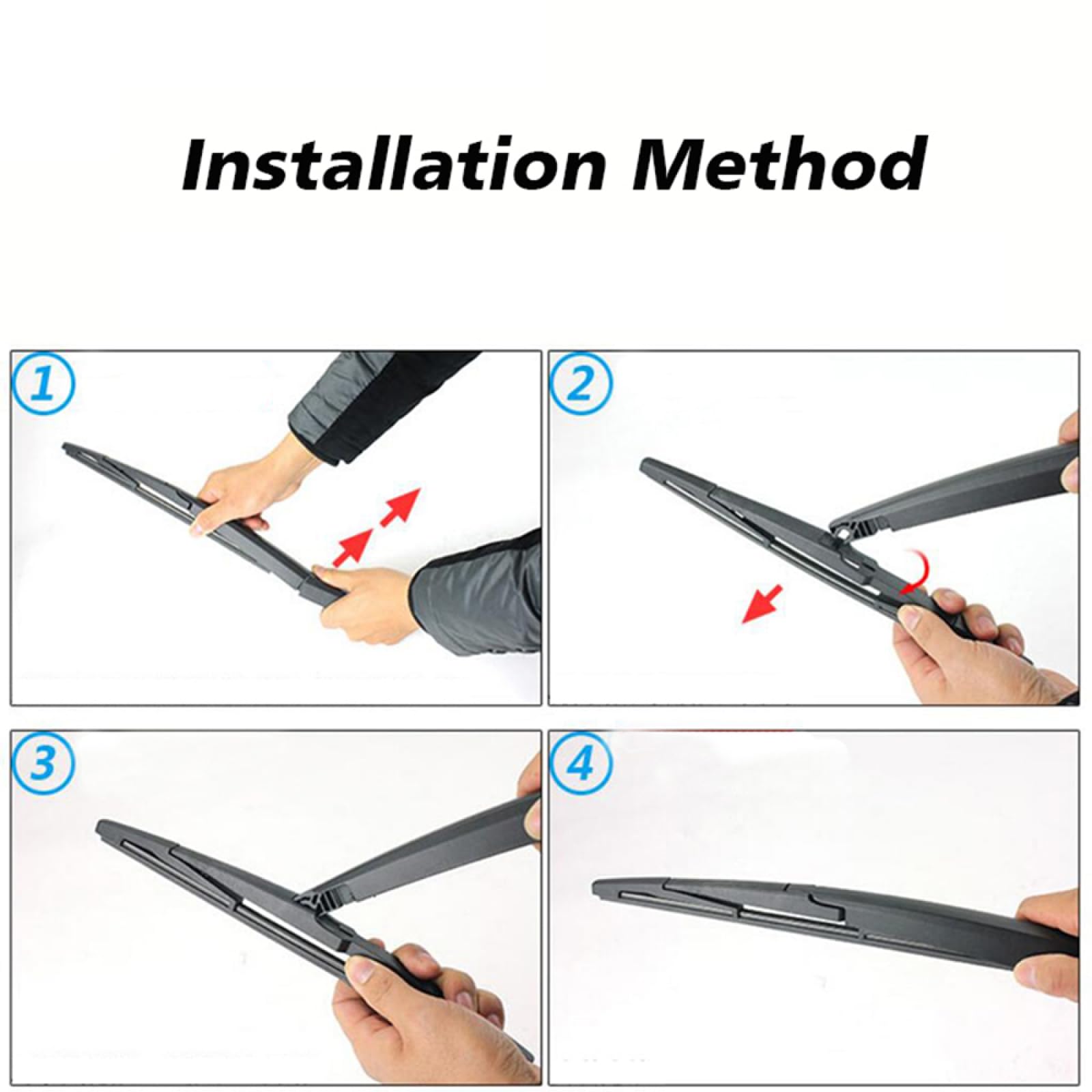 Rear Windscreen Wiper Blade – Fits Kia Soul Hatchback 2009-On (280mm, 11 Inch)