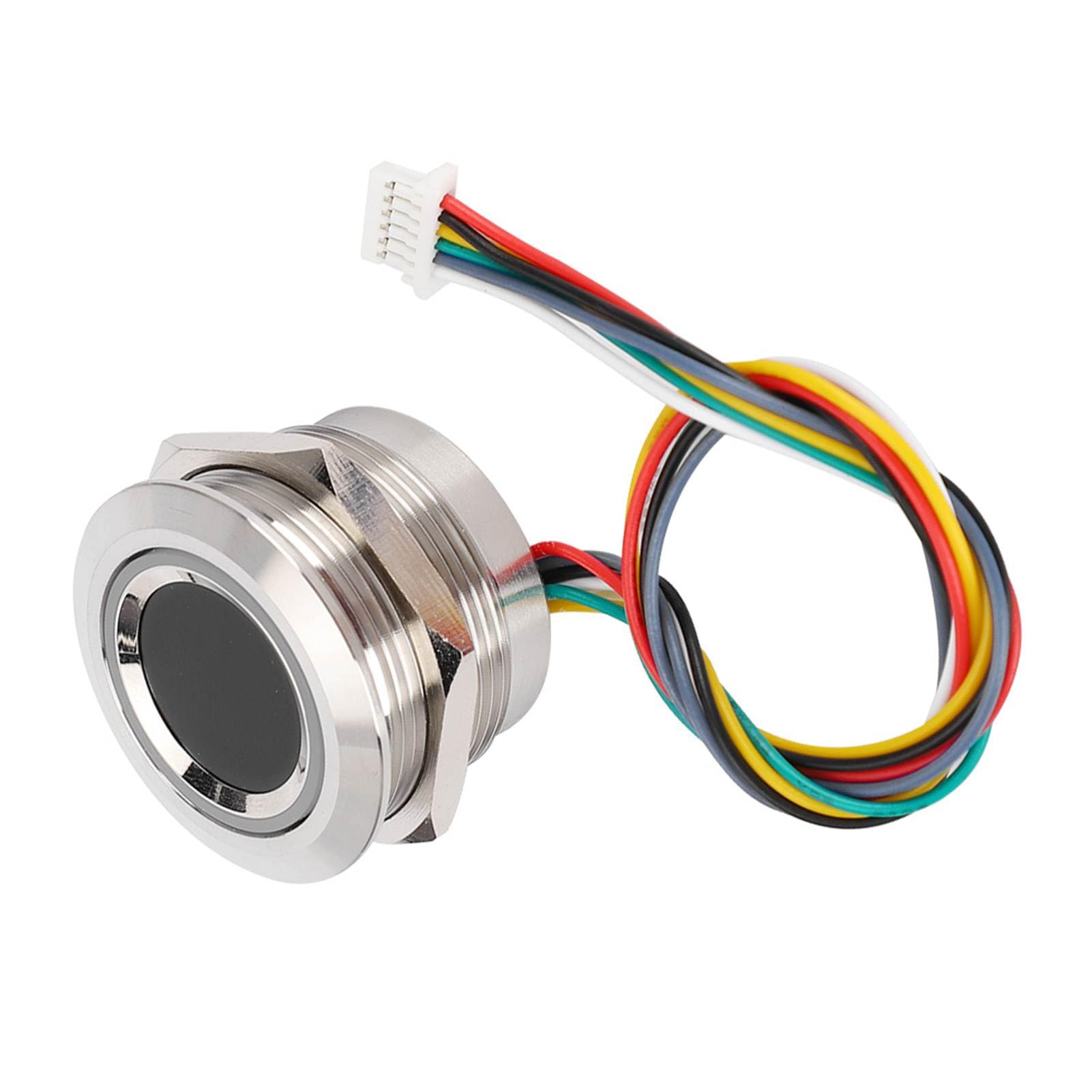 Acogedo Light Advanced R503 Circular Capacitive Fingerprint Identification Module With Dual-Color Indicator - 192X192 Pixels High-Recognition Fingerprint Sensor For Secure Access Control