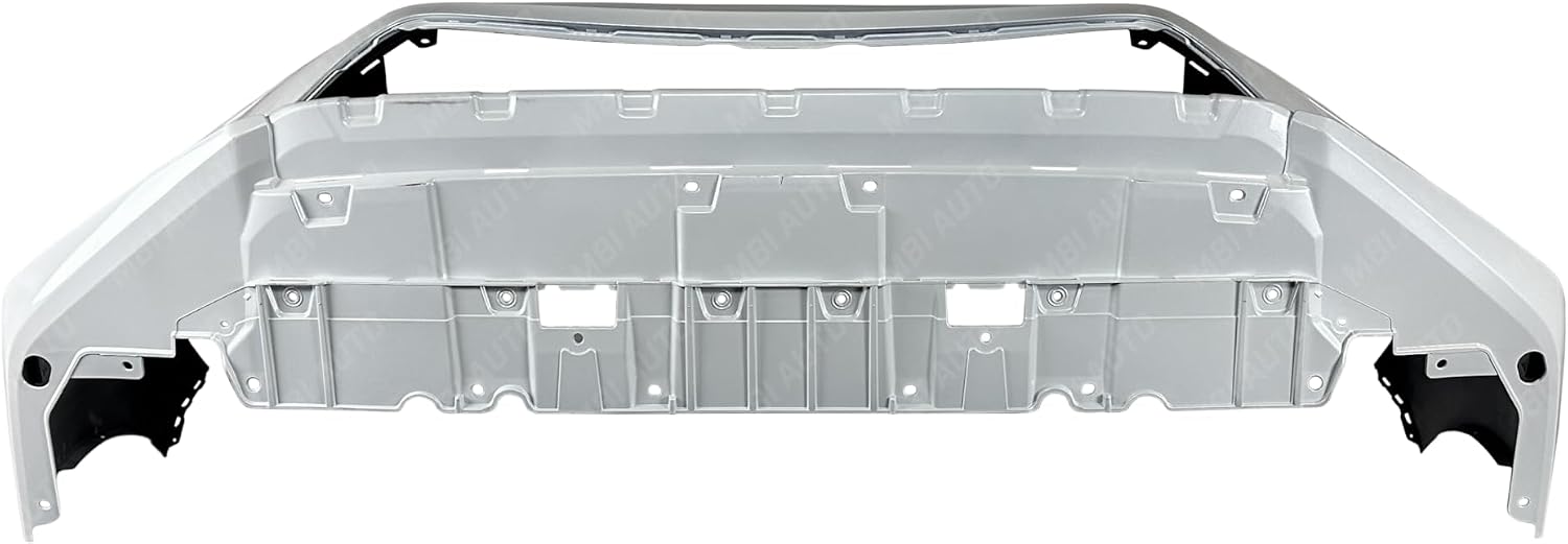 BUMPERS THAT DELIVER - Painted NH883P Platinum White, Front Bumper Cover Fascia Compatible with 2022 2023 2024 Honda Civic 22 23 24, HO1000327