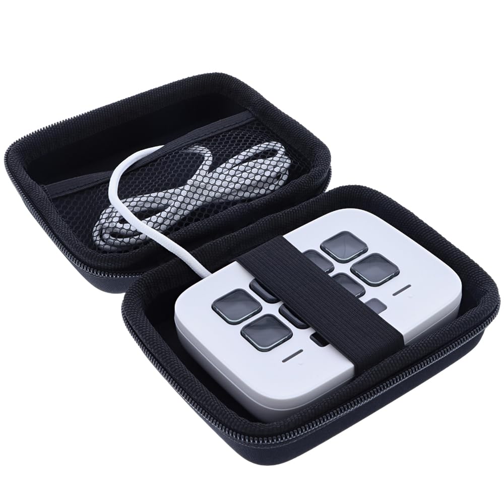 Bolsa Compatible con Elgato Stream Deck Neo Funda Protective Cover Carry Case - protección Segura para los desplazamientos - Negro