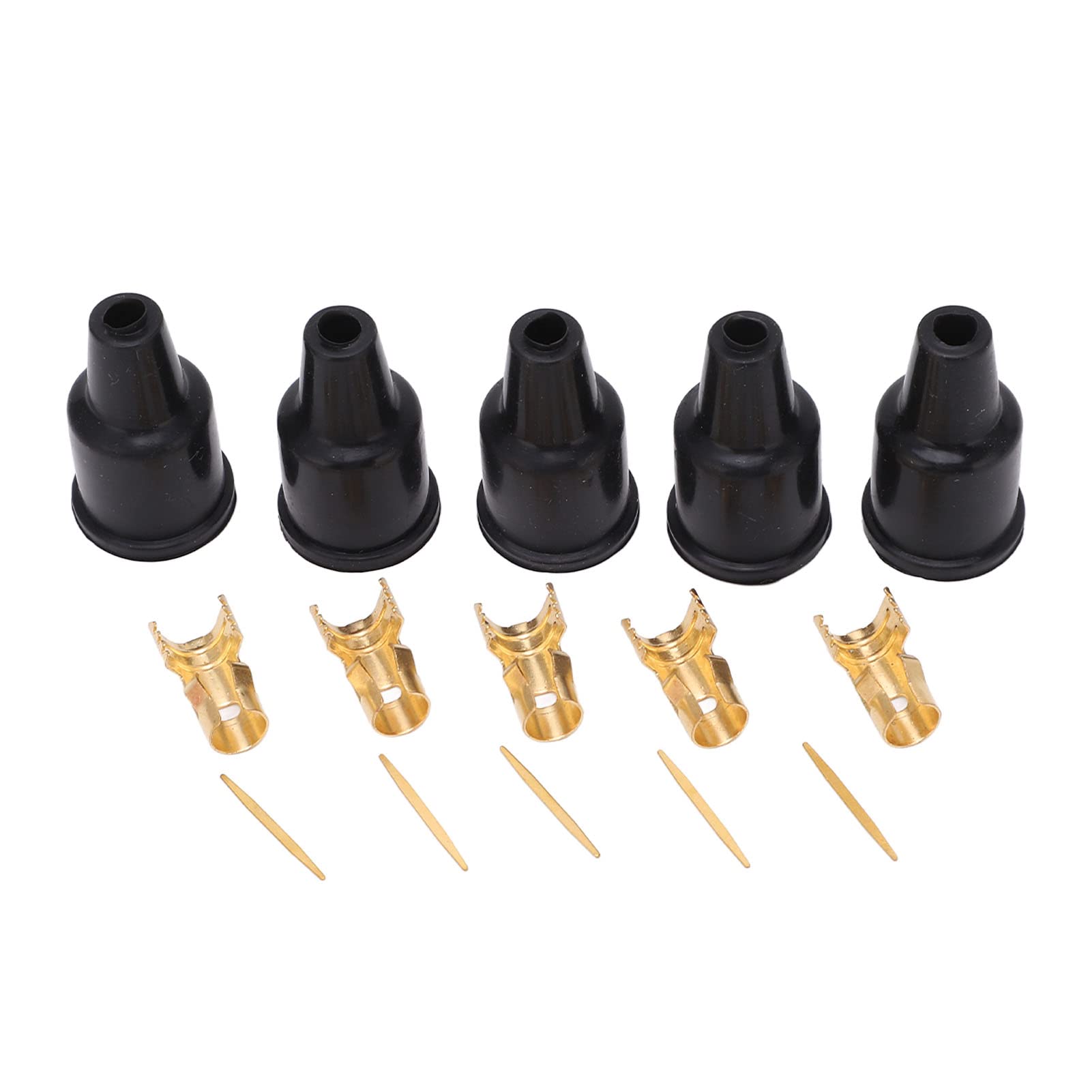 Cavo di Accensione per Auto, Set di Cavi di Accensione per Candele in Silicone Rosso 1 M Cavo di Accensione per Auto per Automobile a 4 Cilindri 8 Mm