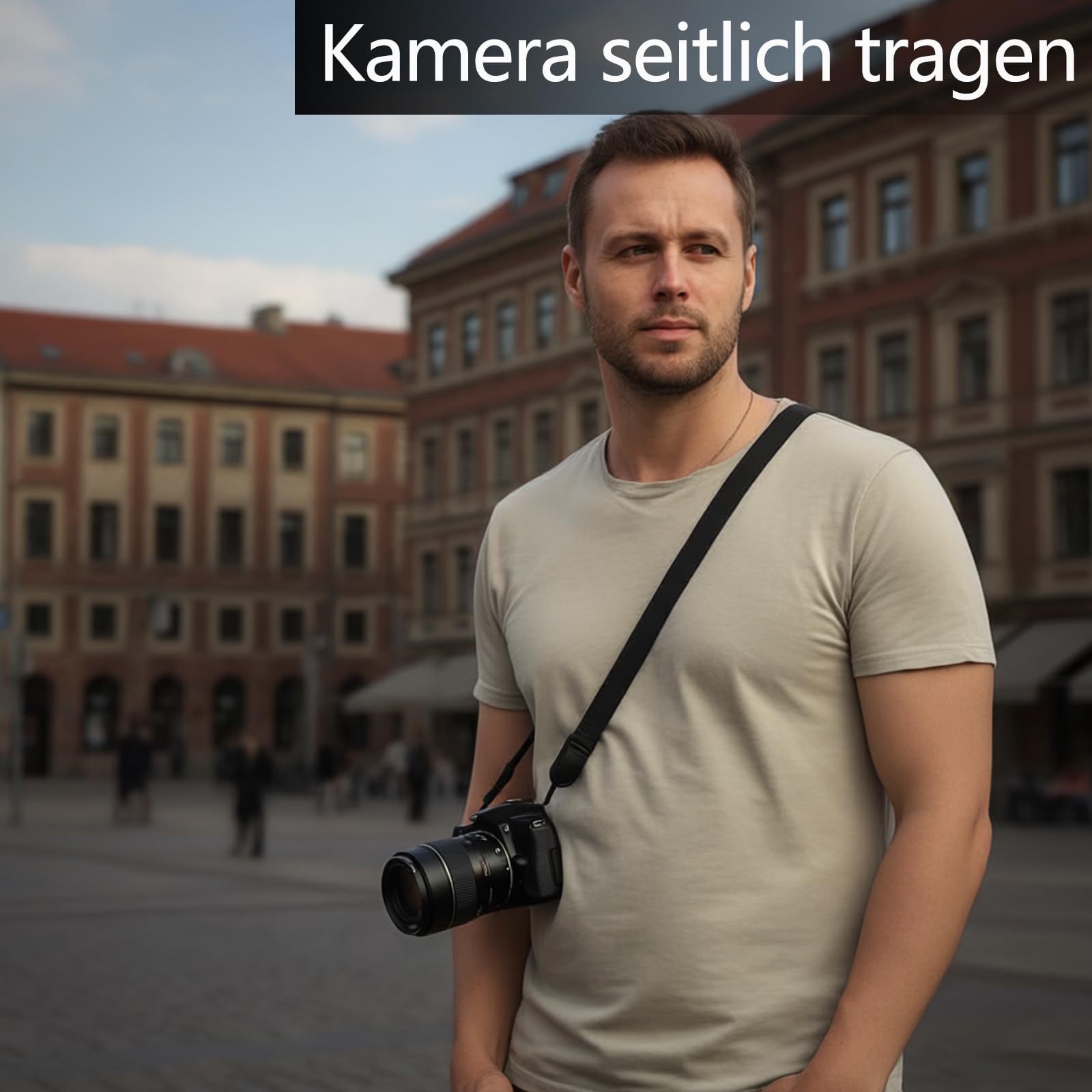 Peak Design pasek do aparatu z szybkim zapięciem, regulowany pasek na rękę do aparatu fotograficznego, pasek na rękę, pasek do aparatu cyfrowego lub bezlusterkowego, czarny