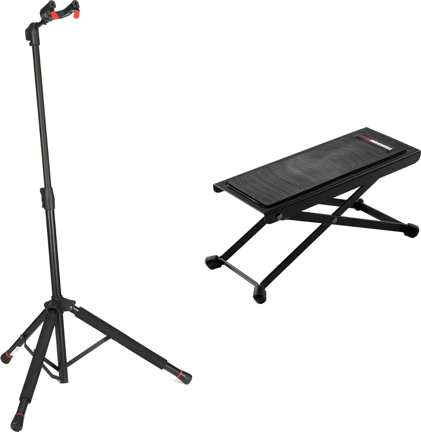 Gator Frameworks Hanging Guitar Stand with Locking Yoke & Folding Footrest