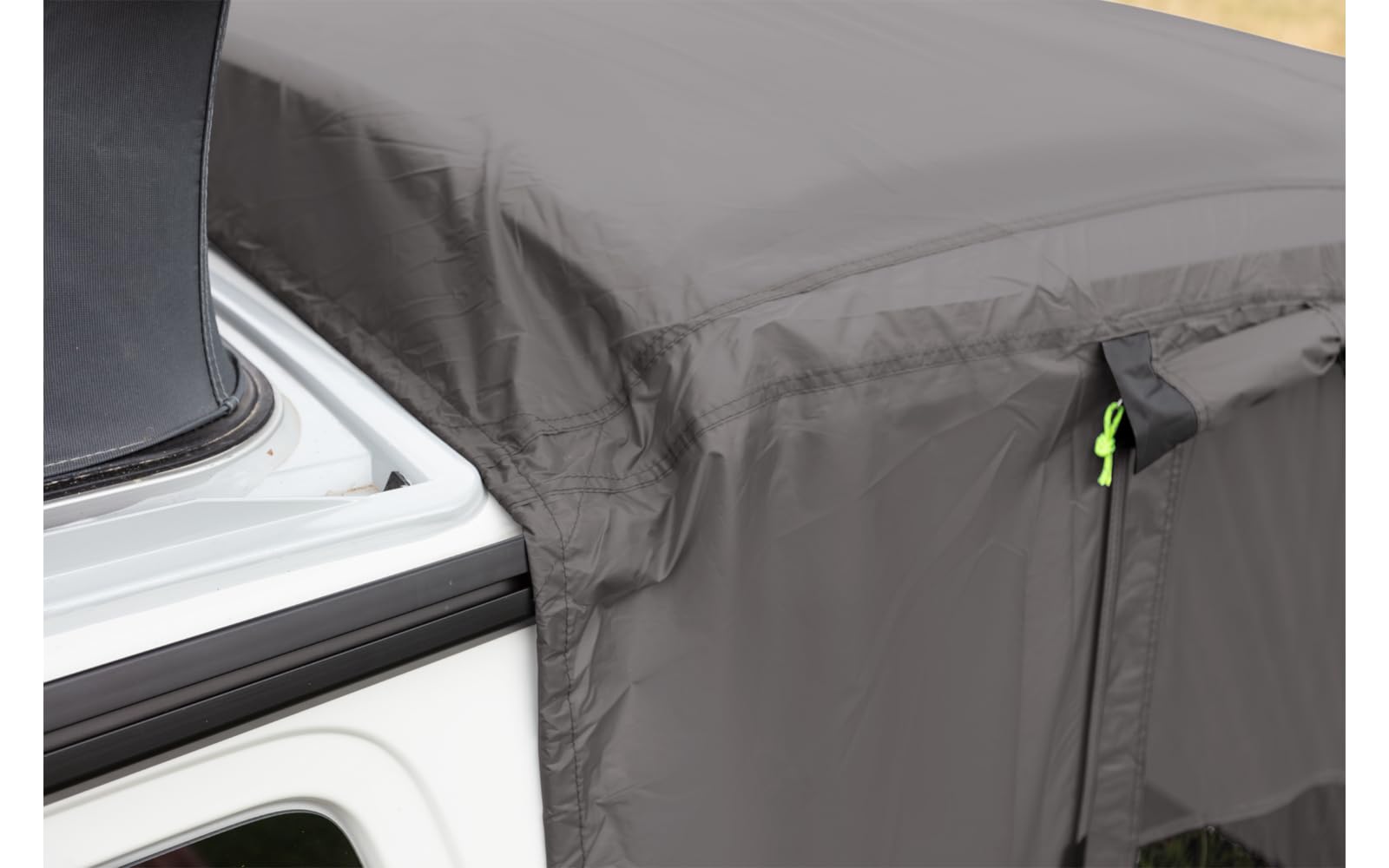 BERGER Tenda Posteriore Tonale per Van, Impermeabile con Zanzariera, Protezione UV+ Spazio Extra