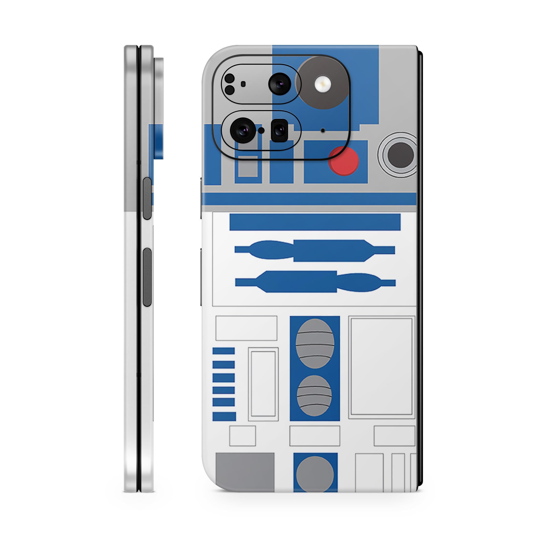 Phone Skin Compatible with Google Pixel 9 Pro Fold - Cyber Bot - Premium 3M Vinyl Protective Wrap Decal Cover - Easy to Apply | Crafted in The USA by MightySkins