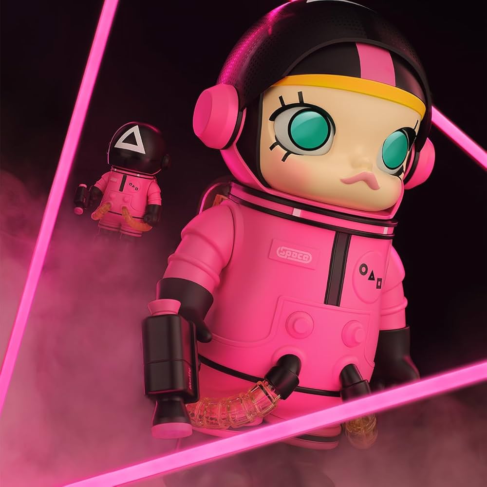 特撮 MEGA SPACE MOLLY 400%+100% Squid Game Buy POP MART Mega Space Molly 400%+100% Squid Game Figures