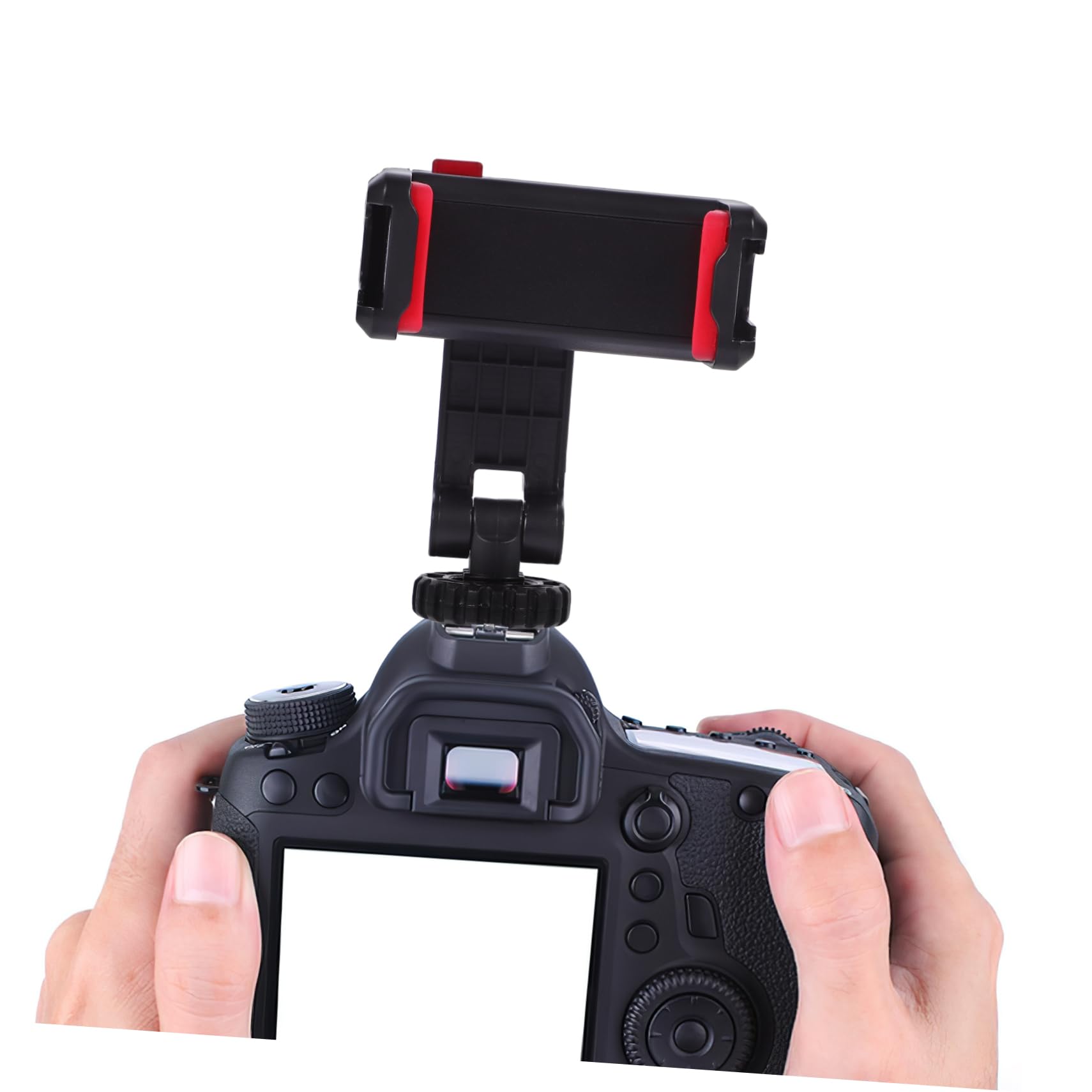 3piezas Soporte para Teléfono Móvil Abrazadera De Zapato Frío Adaptador De Montaje Rotativo para Cámara y Tripode Compatible Smartphones y Micrófonos