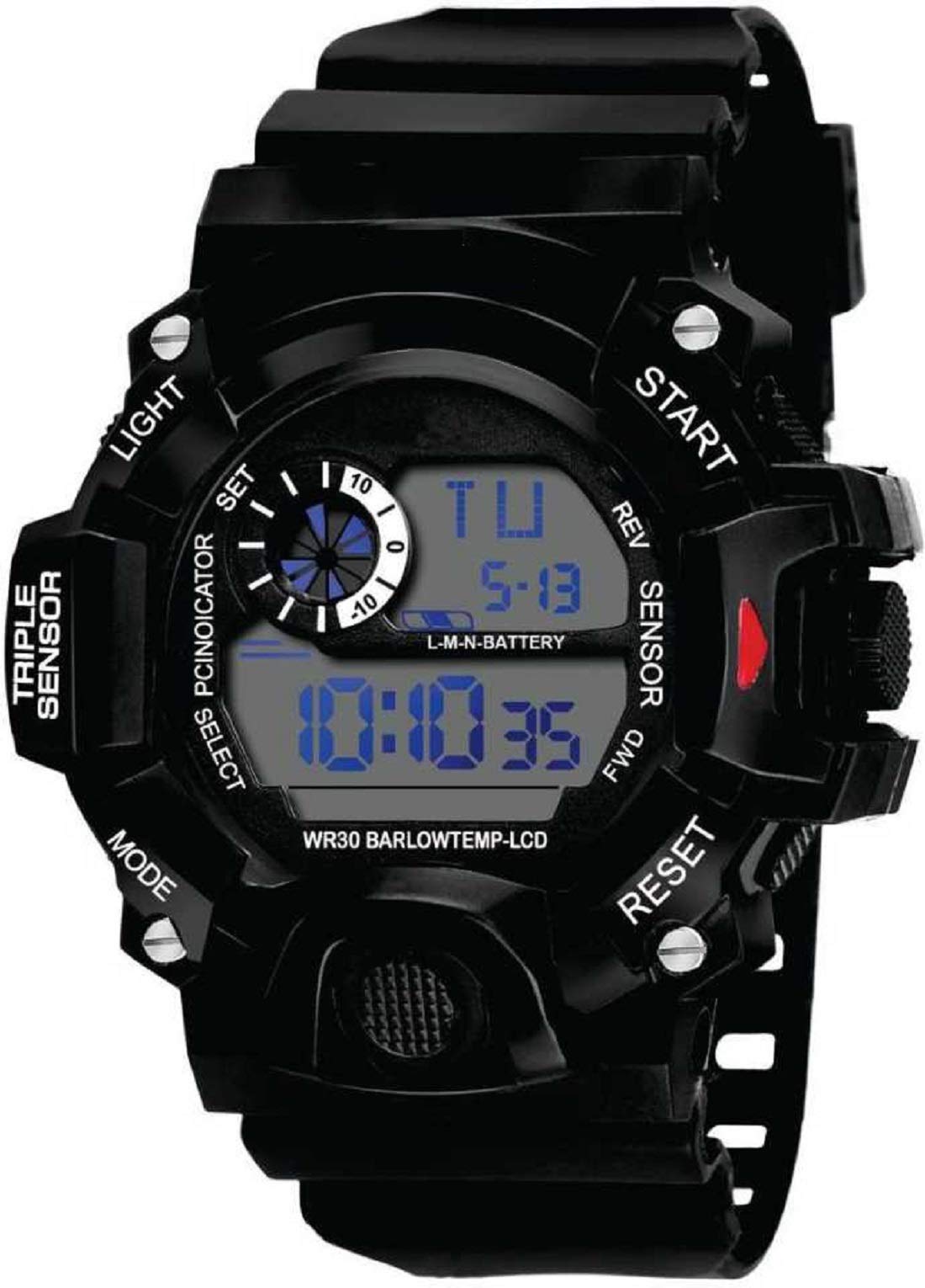 SELLORIA LED Digital Black Dial Silicone Bracelet Boys Kids Watch Combo Pack of 2-2019 Latest (B07XCYDH55) Amazon Price History, Amazon Price Tracker