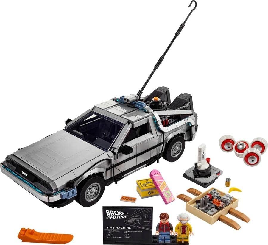 Lego macchina del tempo ritorno al futuro - set 10300 Lego macchina del tempo ritorno al futuro - set 10300