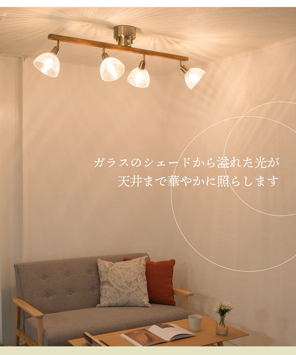 Amazon.co.jp : -Ampoule シーリングライト 照明 おしゃれ LED 