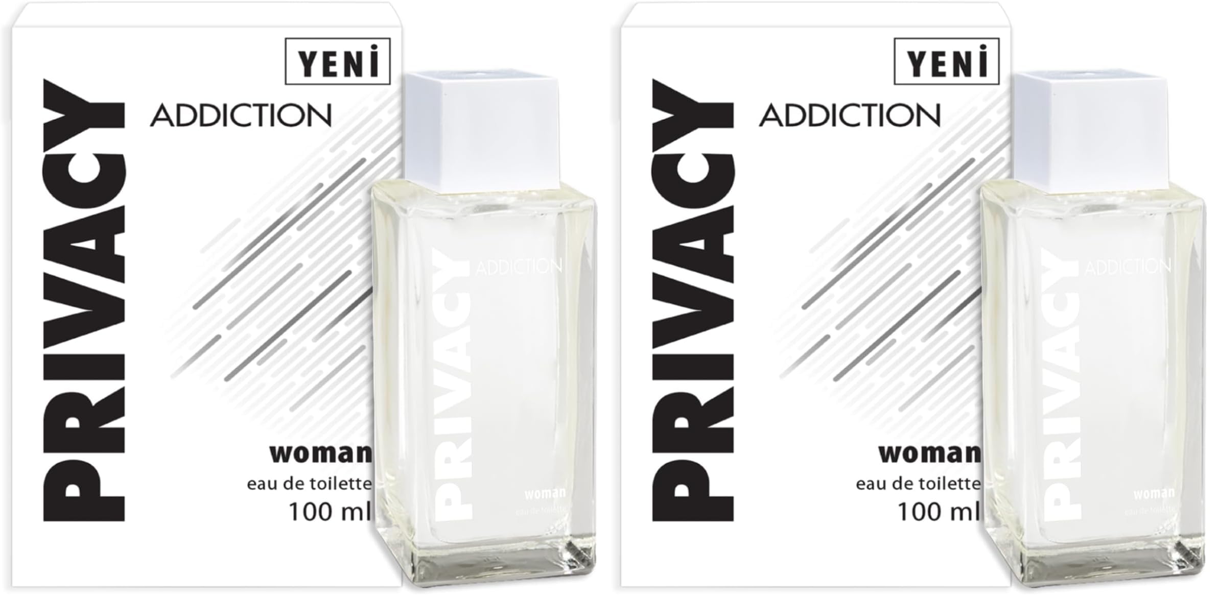 PRIVACY Addiction Women Edt, 100 Mililitre (2 paketi)
