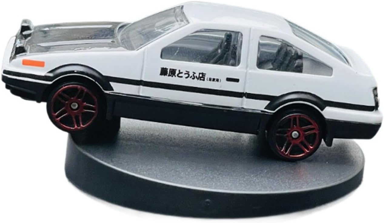 Alloy Car Model AE86 Drift Tail Spin Car Ornament-Vehicle Turn and Follow Drift, Car Dashboard Decorations, Stylish Vehicle Interior, Home Office Desktop Decoration, Car Lovers Gift (1set)