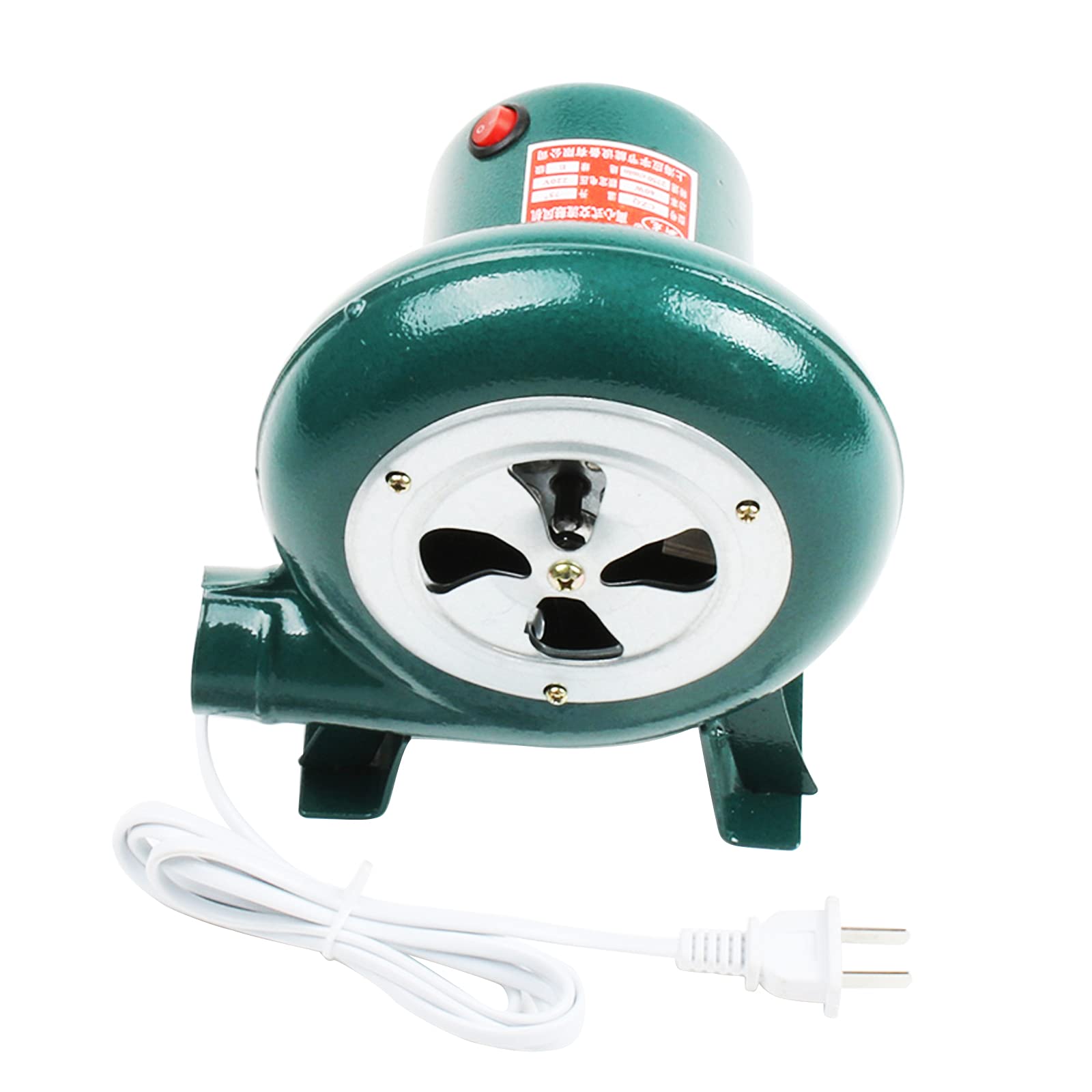 CFYP Electric BBQ Blower Blacksmith Forge Blower, Wind hood speed control, for Household, Barbecue, Industrial Forging Electric Air Blower