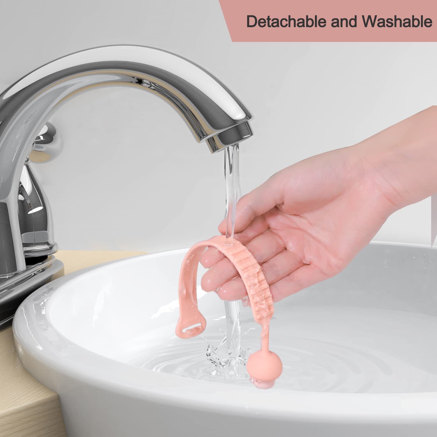 SAKRIMAL Silicone Toilet Seat Lifter,Avoid Touching Toilet Cover, Resusable and Washable Toilet Seat Lifter Avoid Direct Contact with Cover & Seat (2) 4