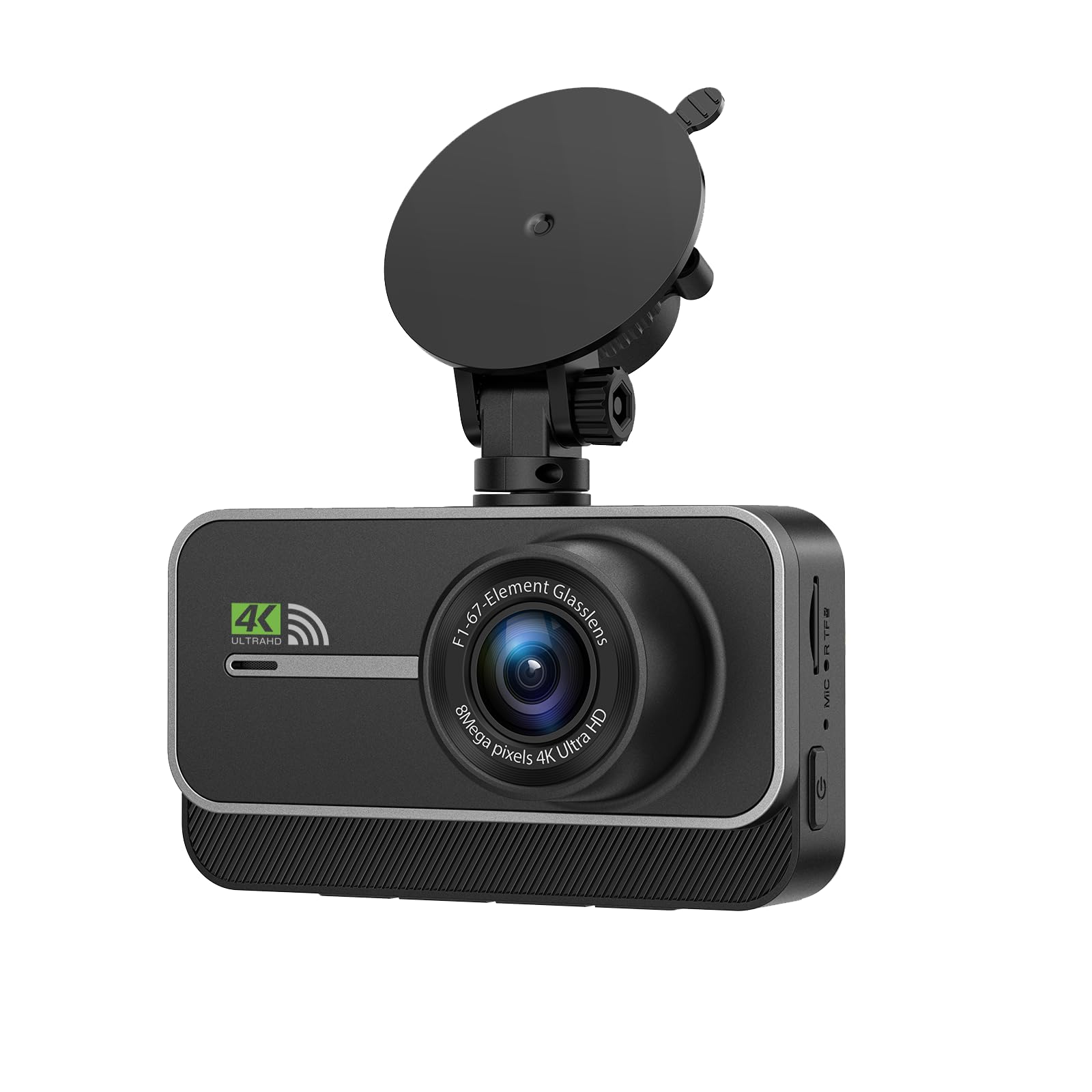 Unicam Eagle View Dash Cam, 4K Ultra HD, 3.16-inch IPS Screen, 120° Wide Angle, WiFi with App Support, Night Vision, G-Sensor, Loop Recording, Parking Monitor, Time Lapse Recording-image-7