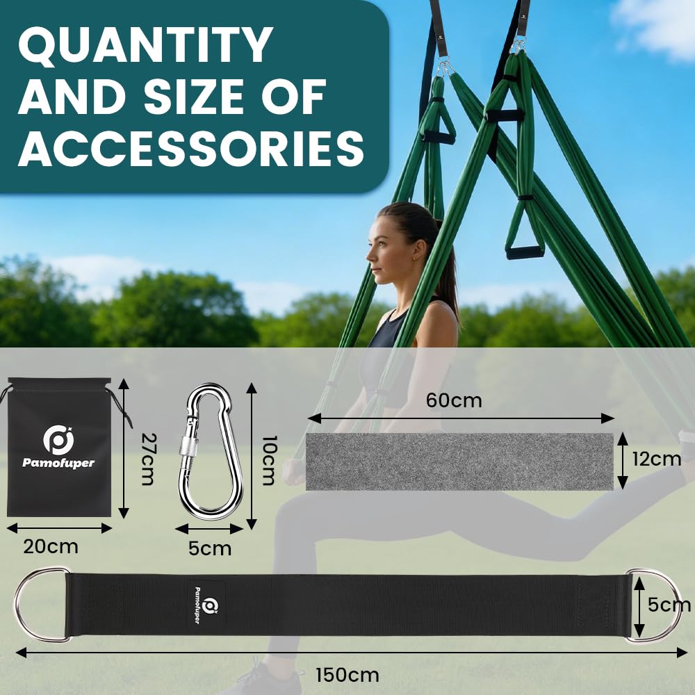 Kit de Suspension Double pour Hamac et Balançoire 400 kg Noir 150cm