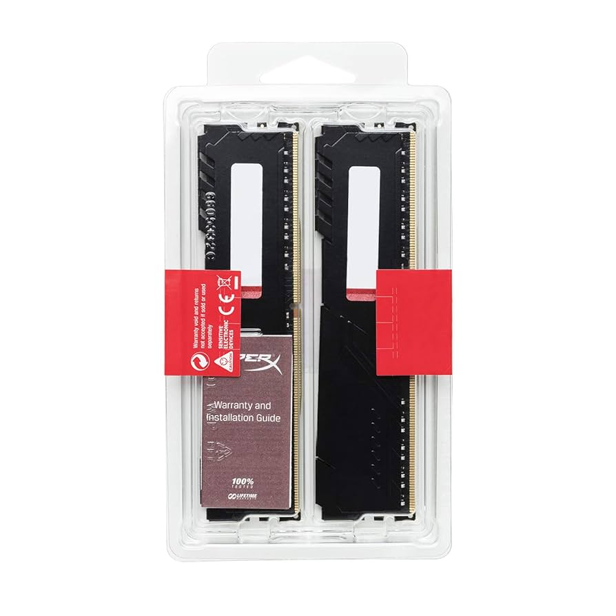 HyperX Fury 16GB 2666MHz DDR4 CL16 DIMM (Kit of 2) 1Rx8
