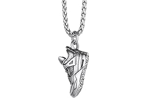 Richsteel Sport Necklaces, Sneaker Gifts for Men Women