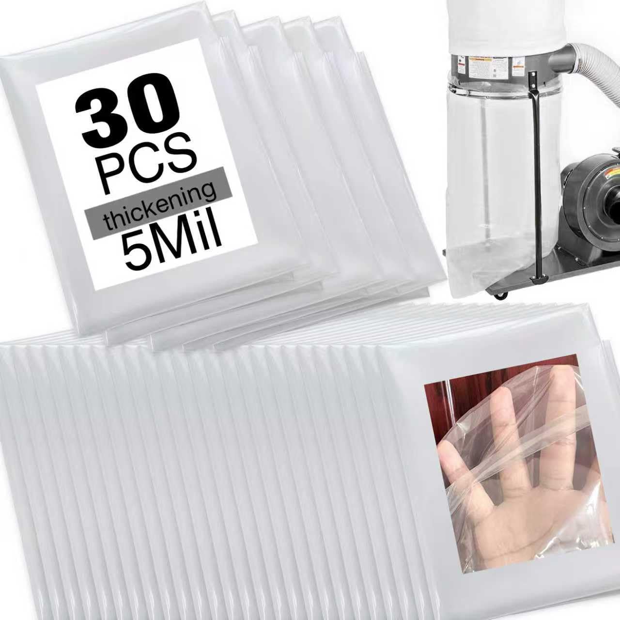 KIKINIKO 30 Pack Dust Collector Bags