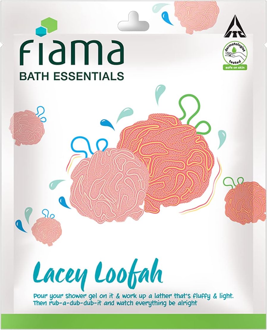 FiamaBath Essentials Lacey Loofah