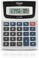 Calculadora de Mesa – Portátil com Display Grande, 12 Dígitos, Ideal para Escritórios e Uso Comercial