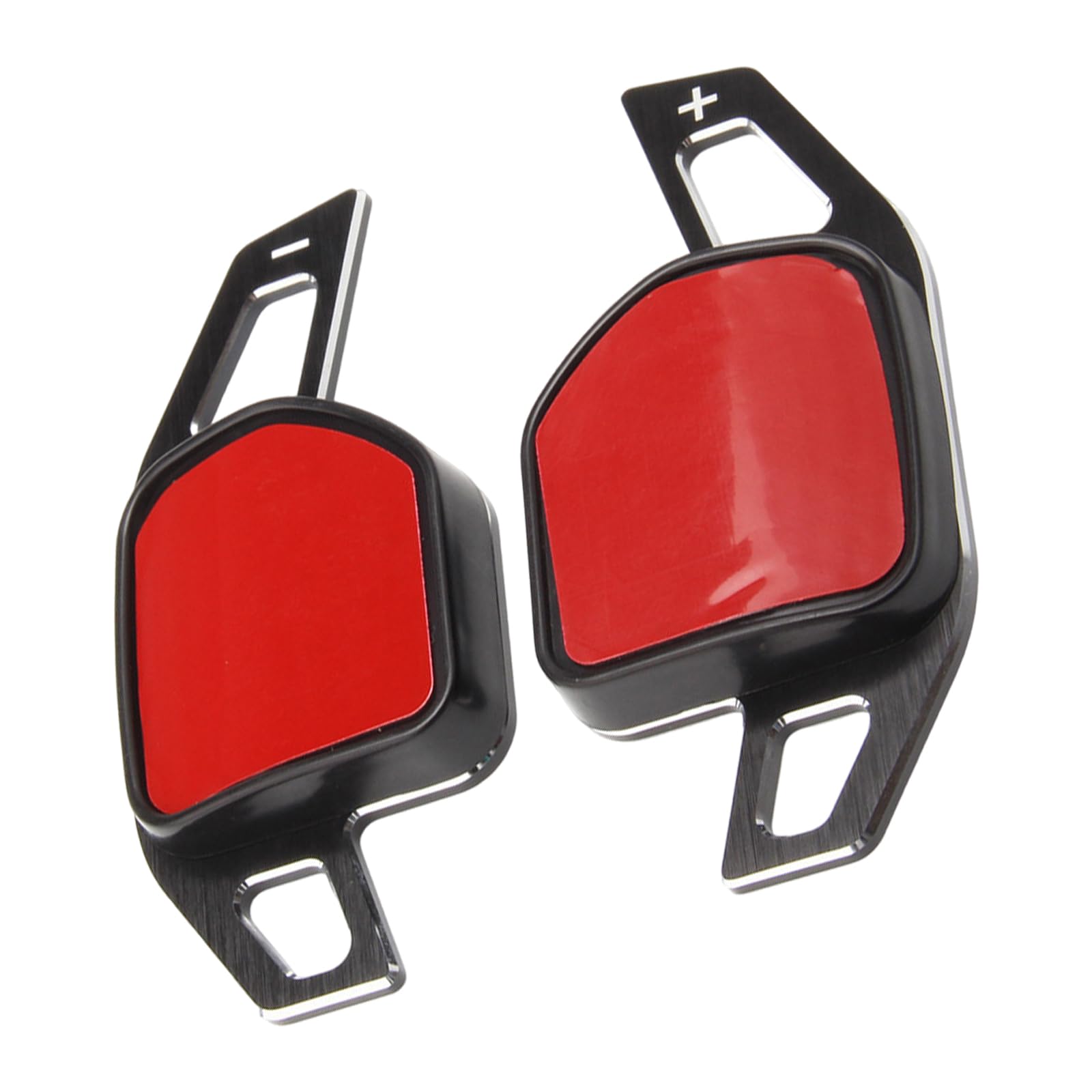 Nucelit 2Pcs Car Shifter Paddles Automotive Accessory Aluminum Alloy Extension Shifter Paddle Shifters