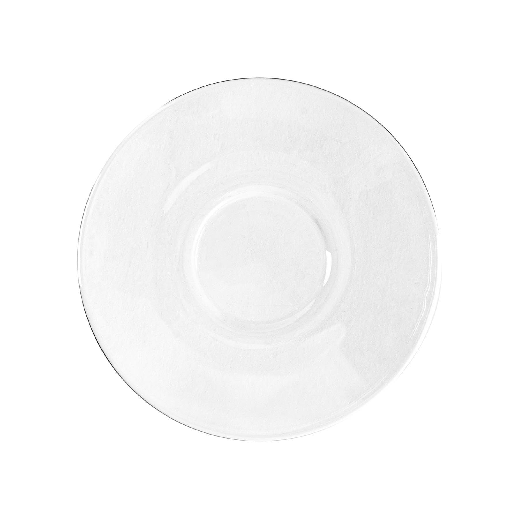 Bormioli Rocco Bar Glass Cappuccino Saucers - 14cm - Pack of 12