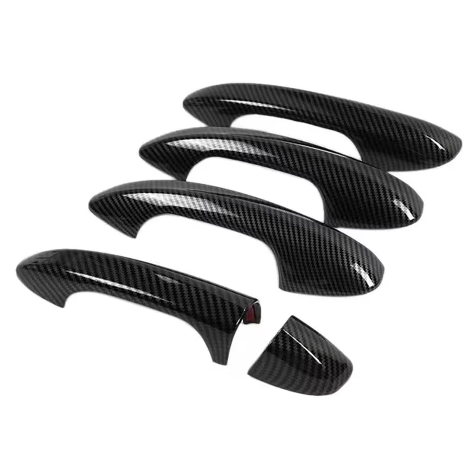 Znagdfvw One Color Outer Door Handle Cover Compatible With Benz For A-Class 2020 2021 2022 2023 Lhd Car Door Handle Cover Styling Exterior Decoration Accessories Stickers