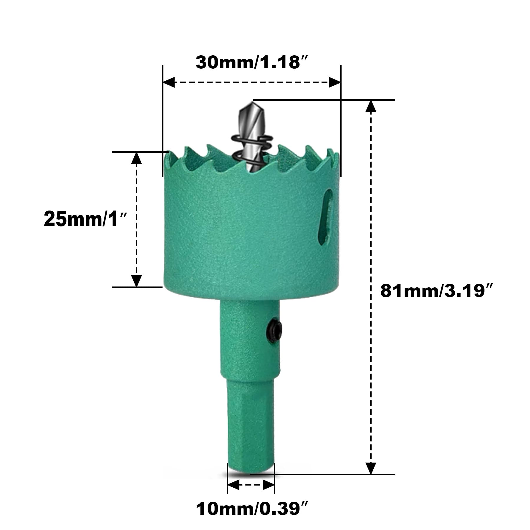 LEPEVNEY Scie-cloche Bimétallique HSS Pour Bois, Plastique, Aluminium