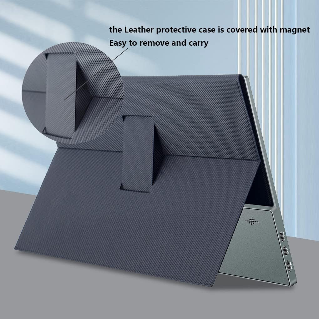 17.3" Portable Monitor Touchscreen, 300hz Portable Monitor 1MS Gaming Display for Laptop Game Console, FHD 100% sRGB Portable Display Support Capacitive Stylus Pen/USB C/Mini HDMI