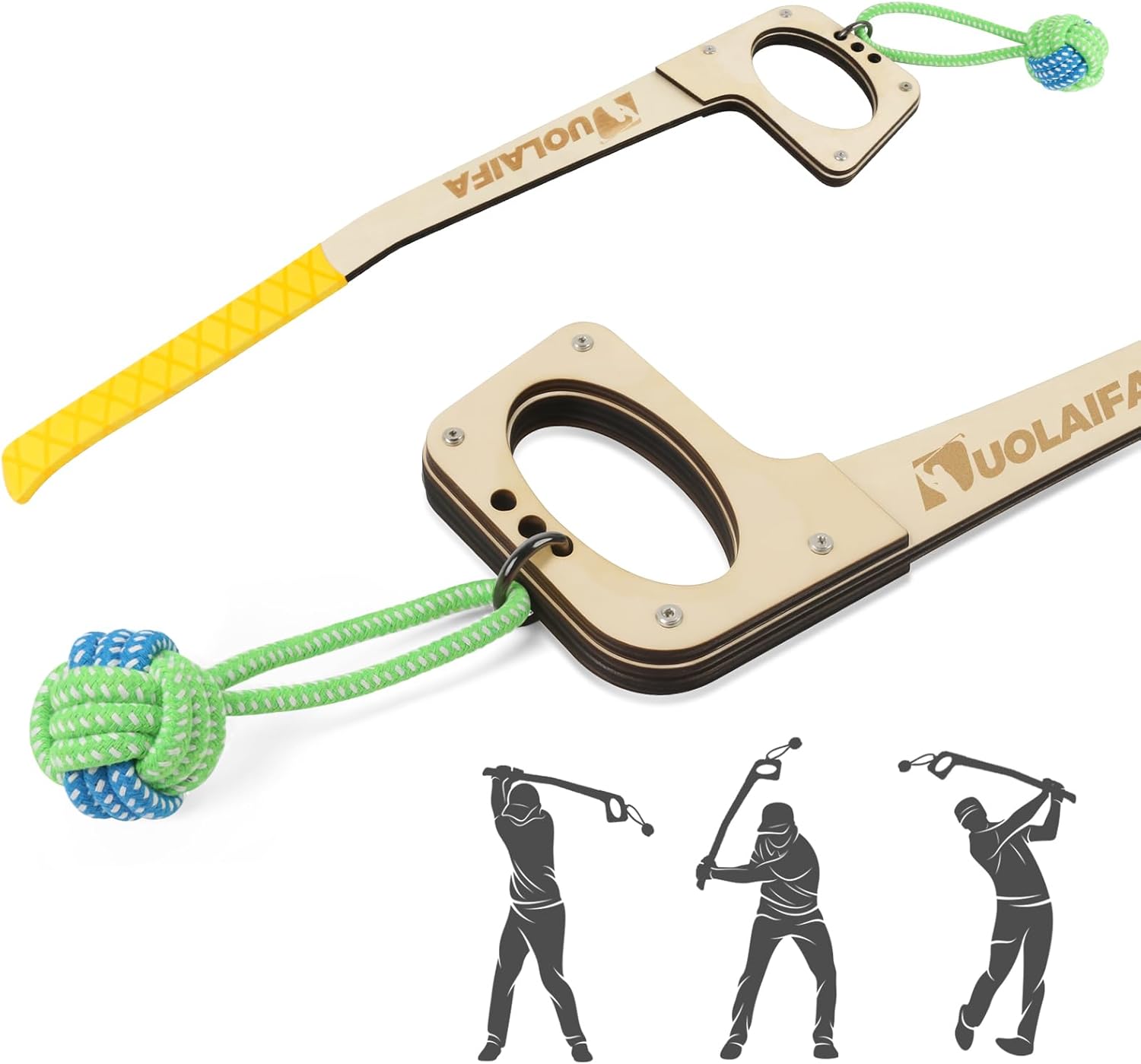 Golf Swing Training Axe Swing Tempo Distance Enhancer, Beginner Friendly Golf Training Aid for Indoor/Outdoor Practice, Builds Muscle Memory Powe