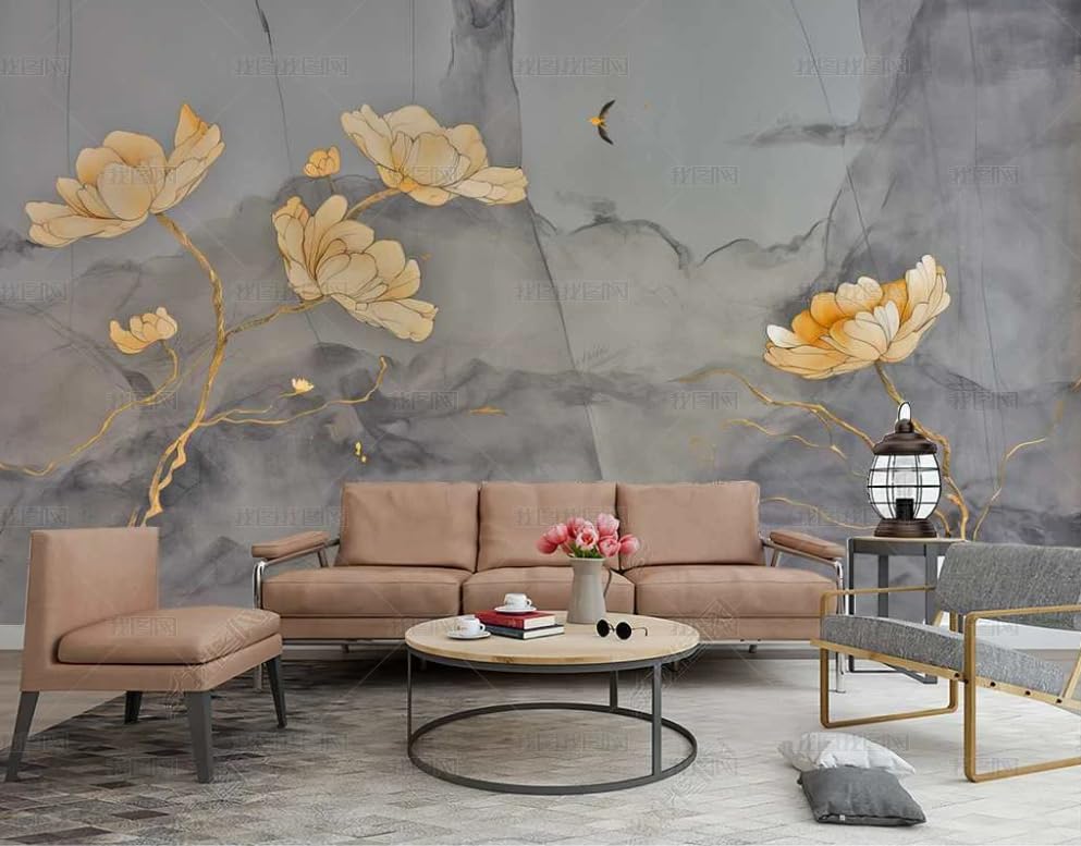 Papier peint panoramique lotus idéal pour créer un cocon zen dans votre chambre