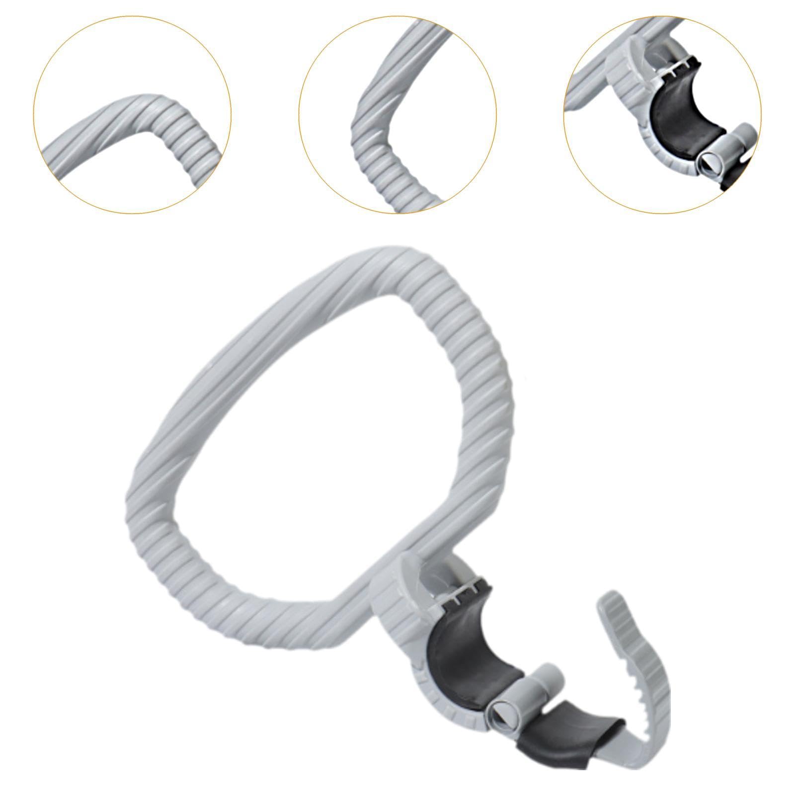 Colaxi Adjustable Kettlebell Handle Dumbbell Converter Exercise Fitness Equipment Accessory for Sports Workout Bodybuilding Gym Bag, gray