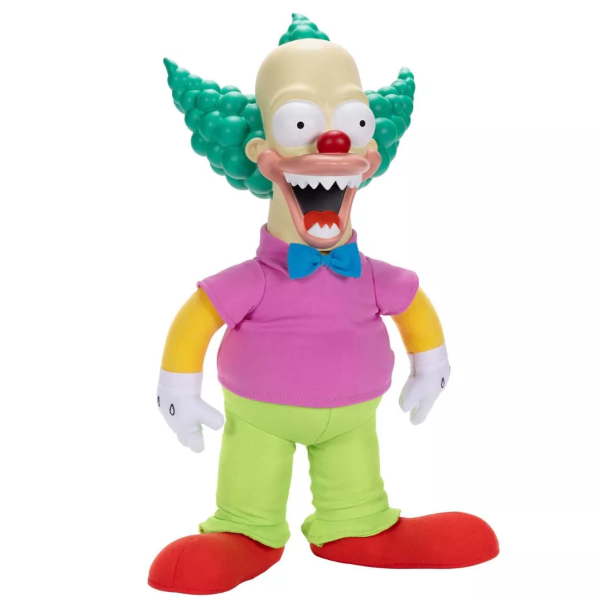 シンプソンズ トーキングドール THE SIMPSONS KRUSTY I8S7 Amazon.com: Disney The Simpsons Talking Krusty Doll Plush, 16