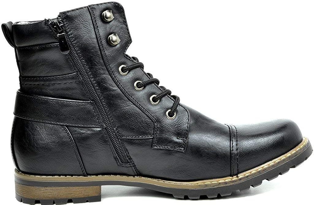 Miniatura 3 de Bruno Marc Men's Military Motorcycle Combat Military Boots
