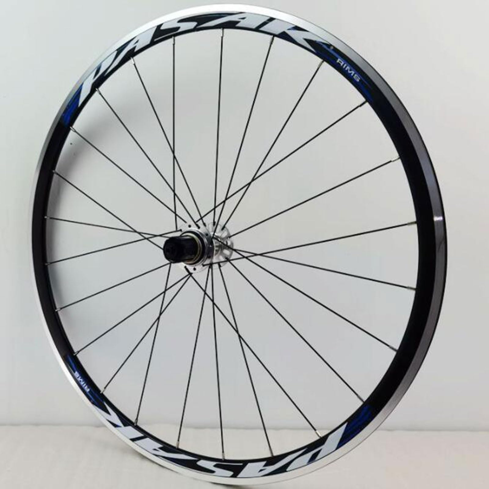 Przednie i tylne koła rowerowe, szybkie zwalnianie pierścień ze stopu aluminium/hamulec C/V podstawa z pięcioma pazurami 7-12 prędkości 700c Off Road 25-45c zestaw kół do opon (kolor: czarna piasta