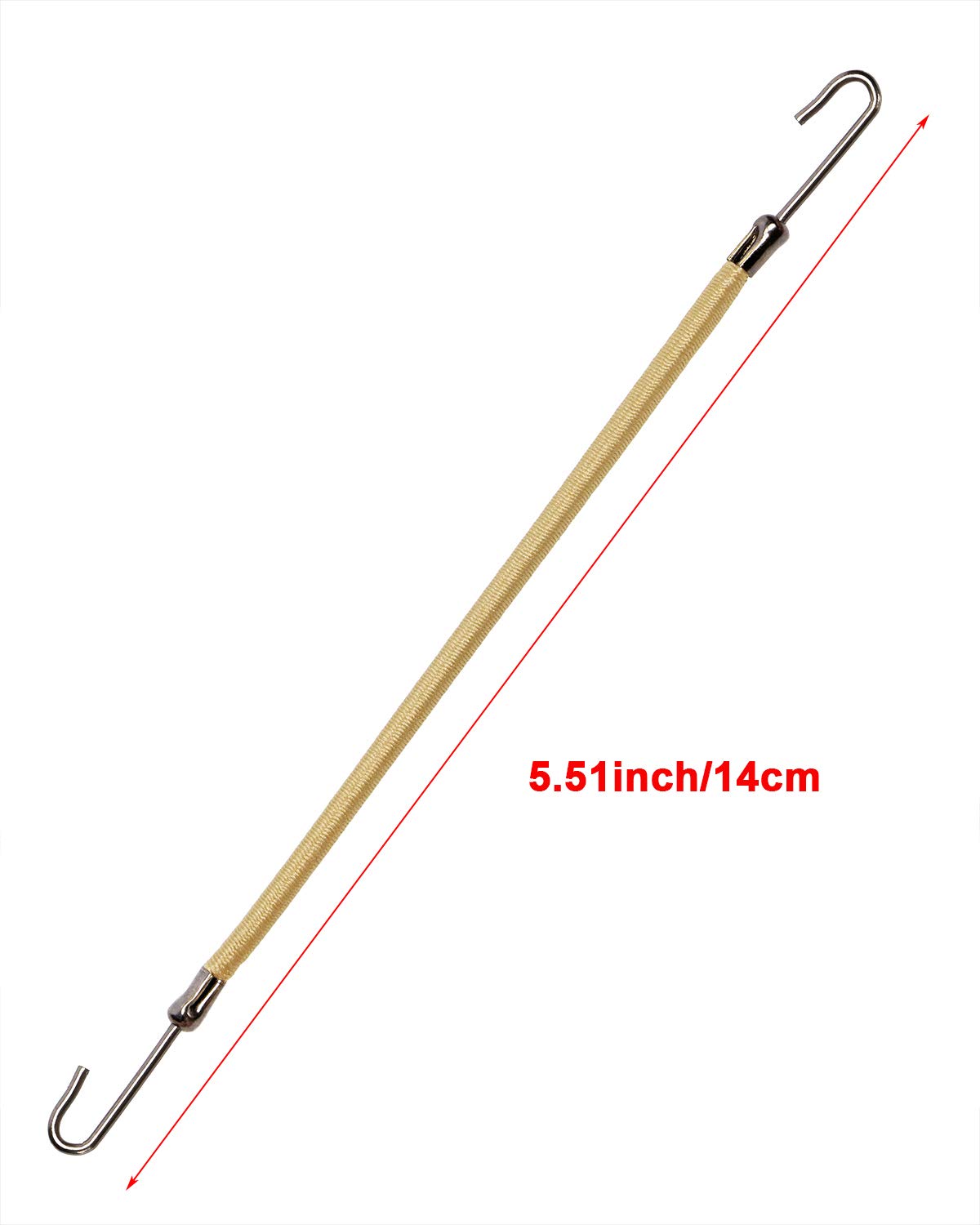 10 ganchos para cola de caballo para mujer, bandas elásticas de goma pequeñas, accesorios para el cabello, soporte elástico, color rubio beige, diademas de estilo, pinzas gruesas para el 3