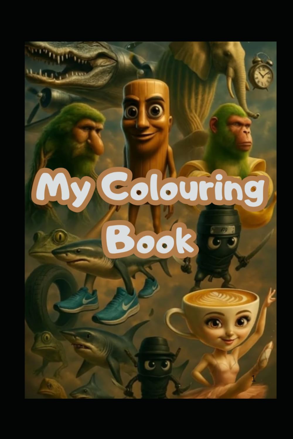 Brainrot Coloring book