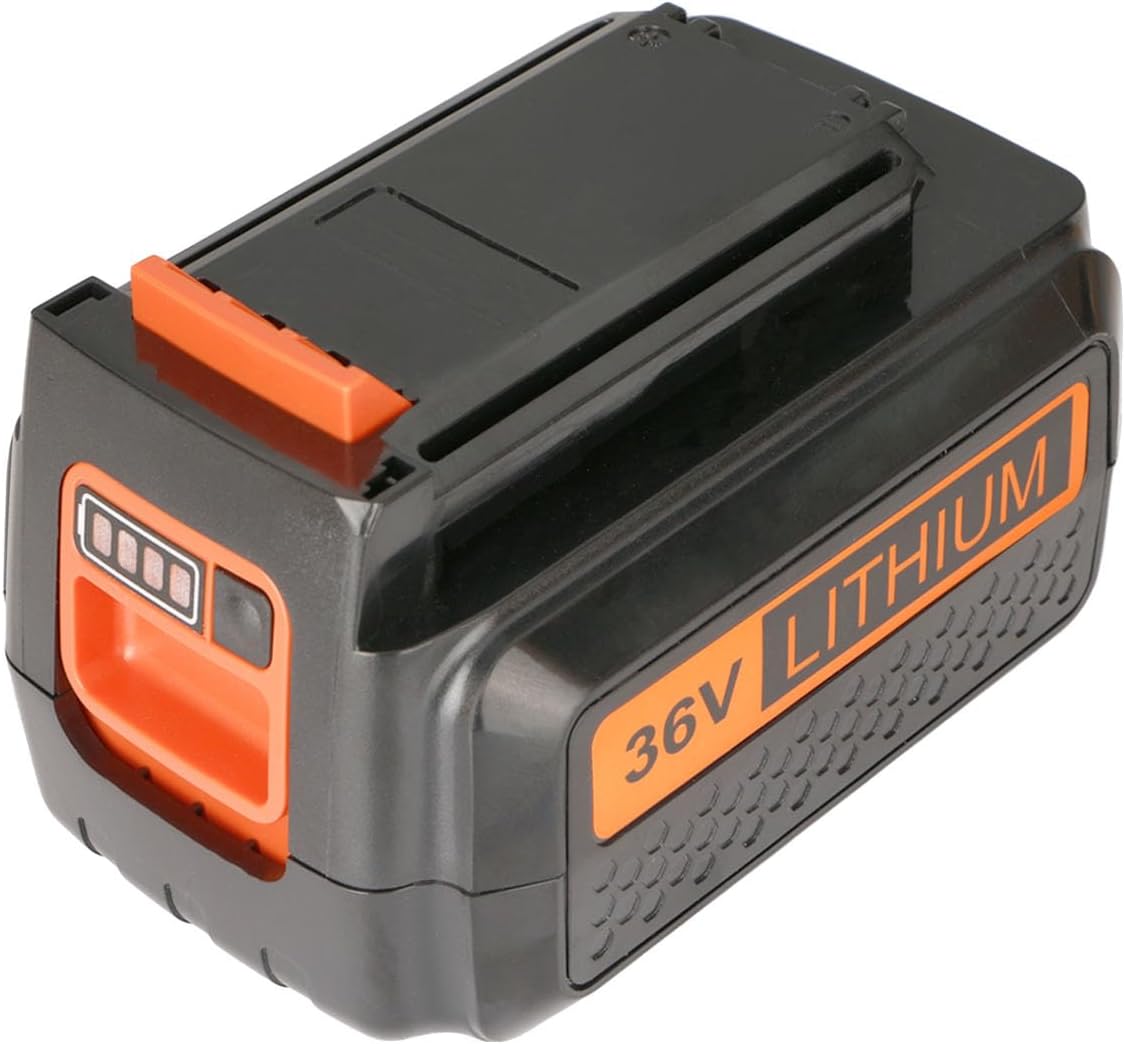 40V Max 2500mAh Replacement Lithium Battery for Black and Decker LBX36 LBXR36 LBXR2036 LBX2040 LBX2540 LBX2240 Compatible with LST136W LST136B LCC140 LST140C LHT2436 LST540 Cordless Tools