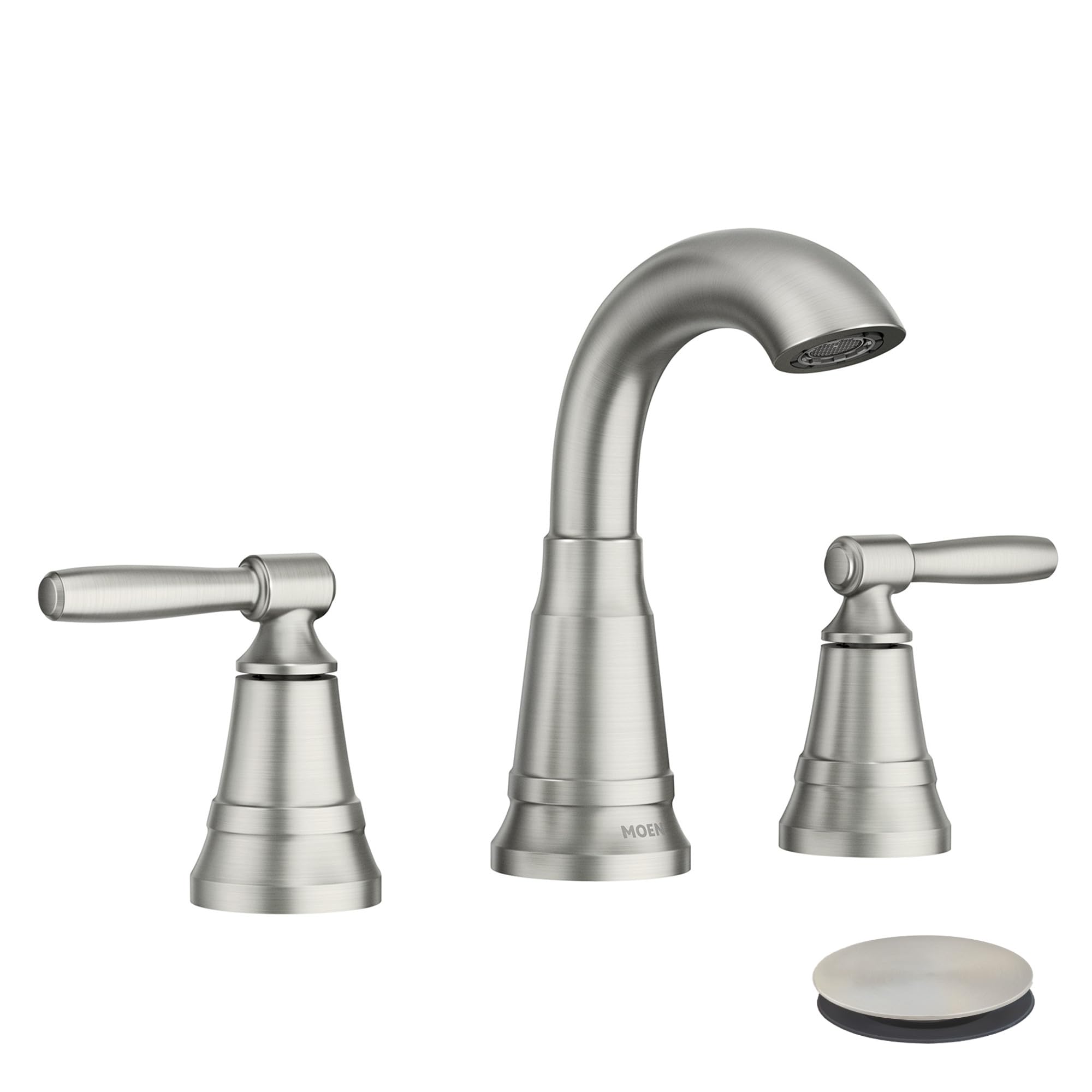 Moen 84972SRN Halle Spot Resist Brushed Nickel Widespread Faucet