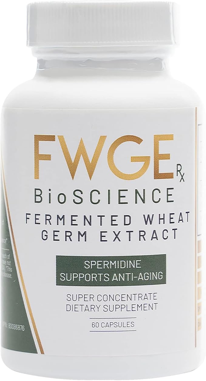 Spermidine Antiaging and Cell Renewal Premium Fermented Wheat Germ