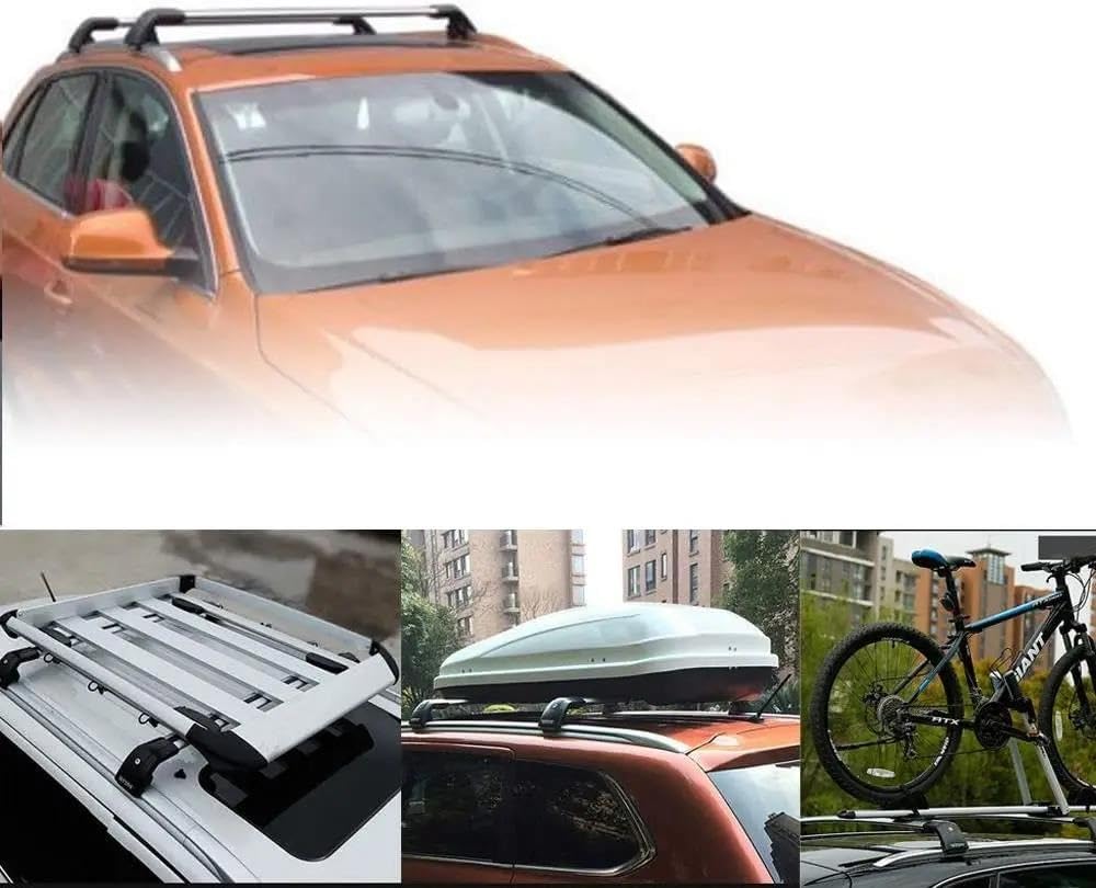 Portabagagli Da Tetto 2 Pezzi Per Suzuki Per Vitara 2022-2024 Barre Trasversali Portapacchi In Lega Di Alluminio Con Serratura Per Trasporto Bagagli