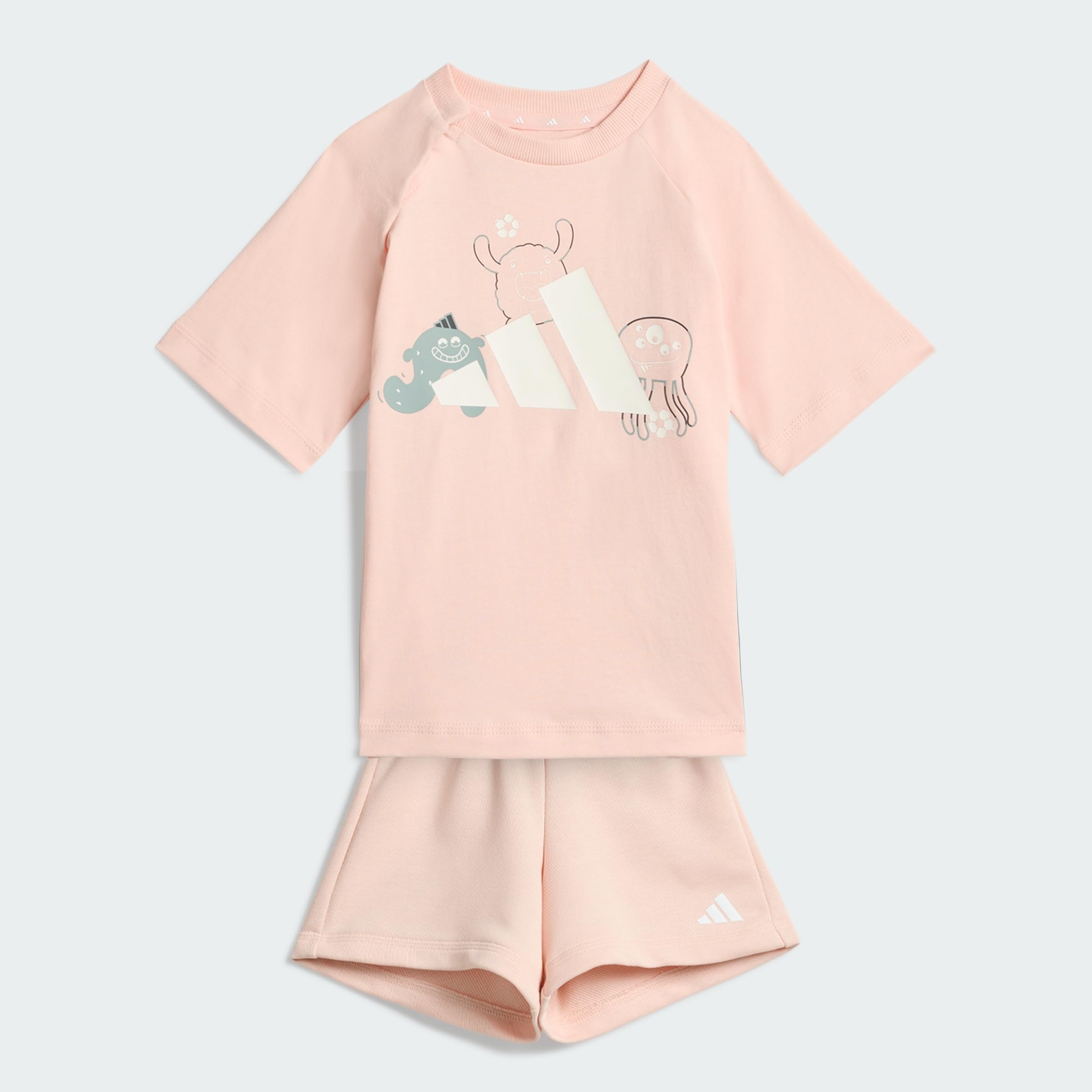 adidas Unisex Kids' CONJUNTO CON CAMISETA TIRO_NSTER