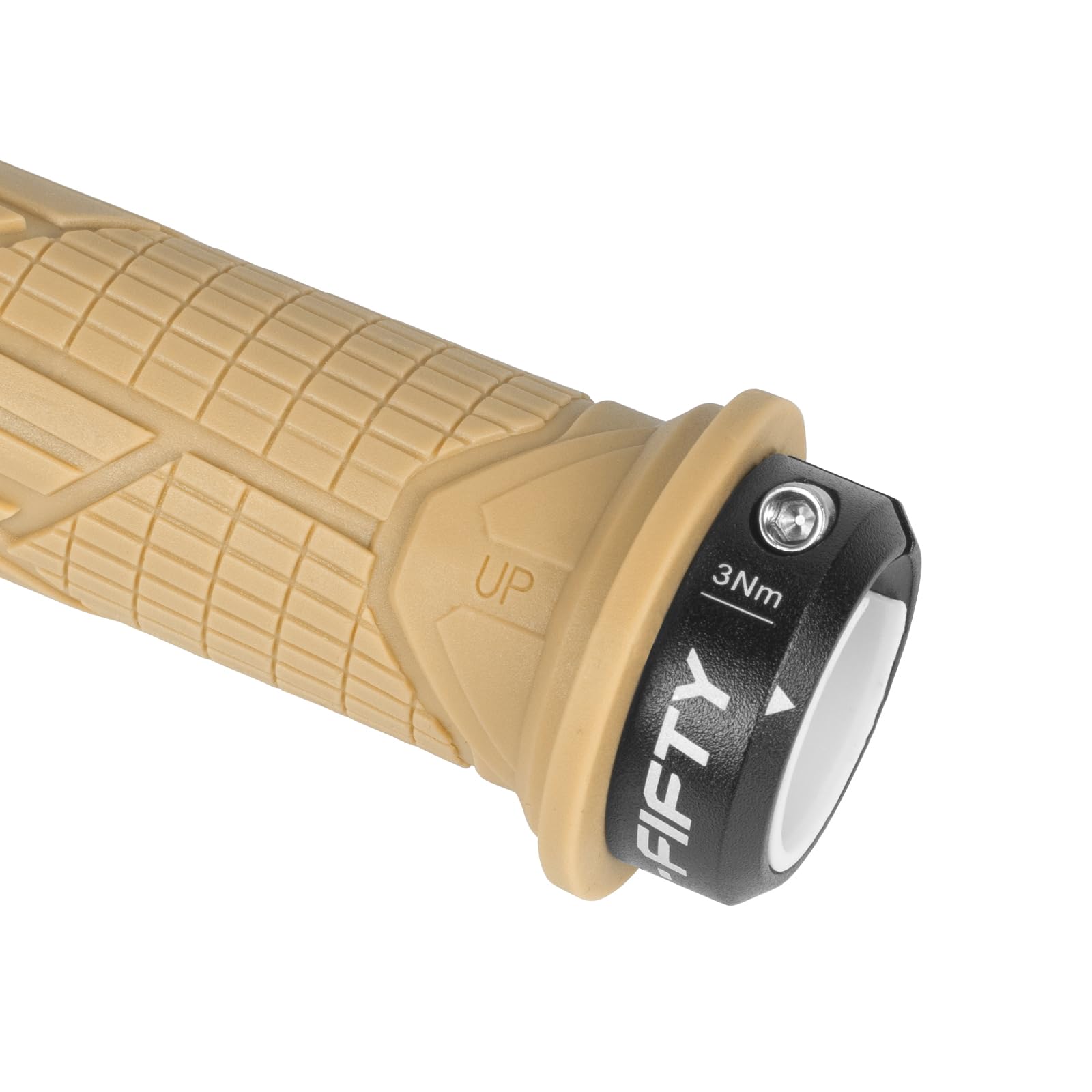 FIFTY-FIFTY Mountain Bike Handlebar Grips, Single Lock-on MTB Grips, Comfortable and Lock On, Non-Slip Bicycle Handle - Image 2